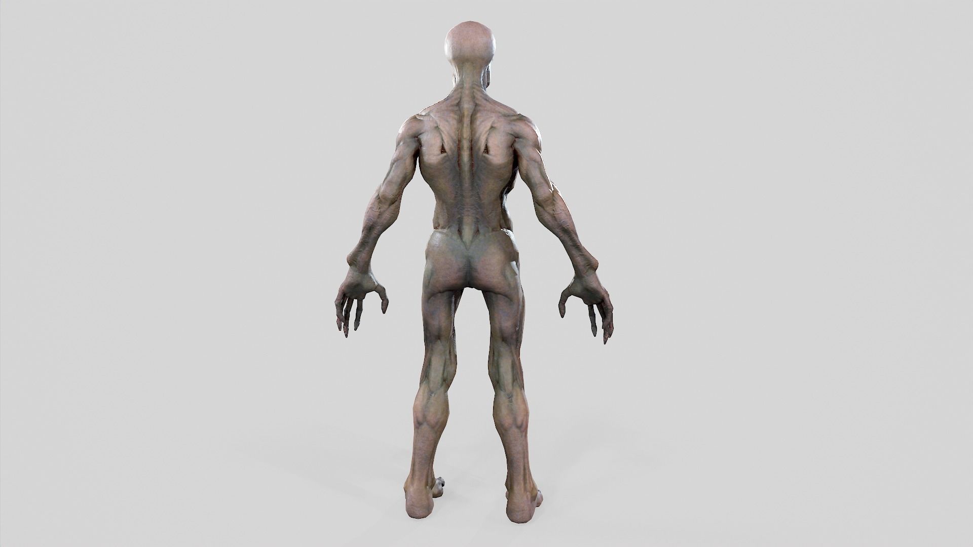 Zombie Undead - Rigged - Animated - Game Ready Low-poly 3D model_46