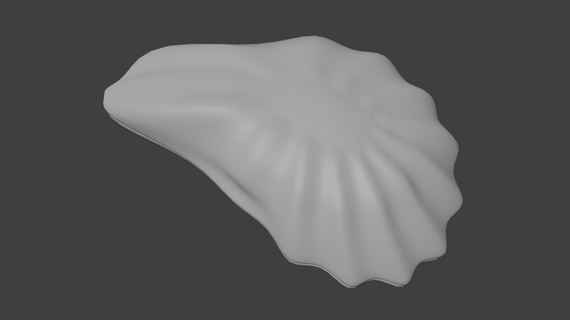 Oyster Shell 3D model_4