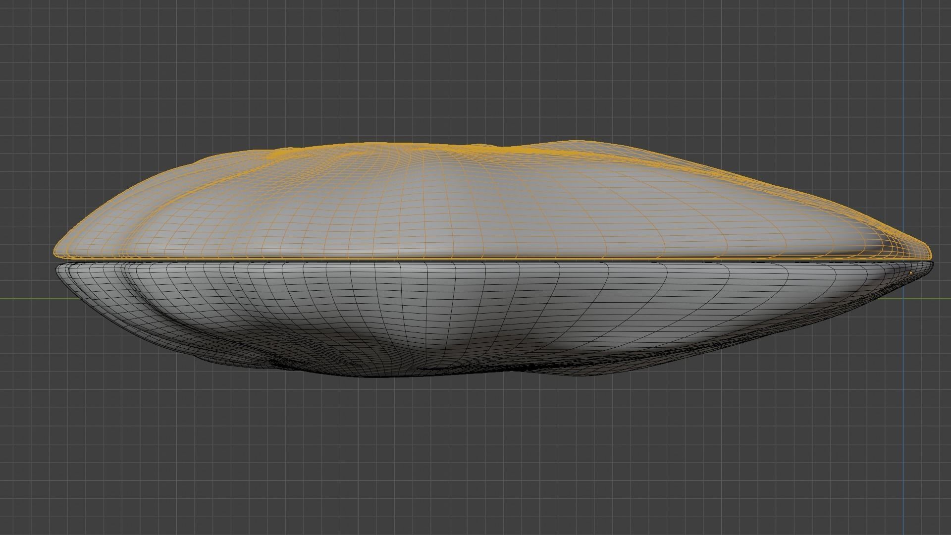 Oyster Shell 3D model_8