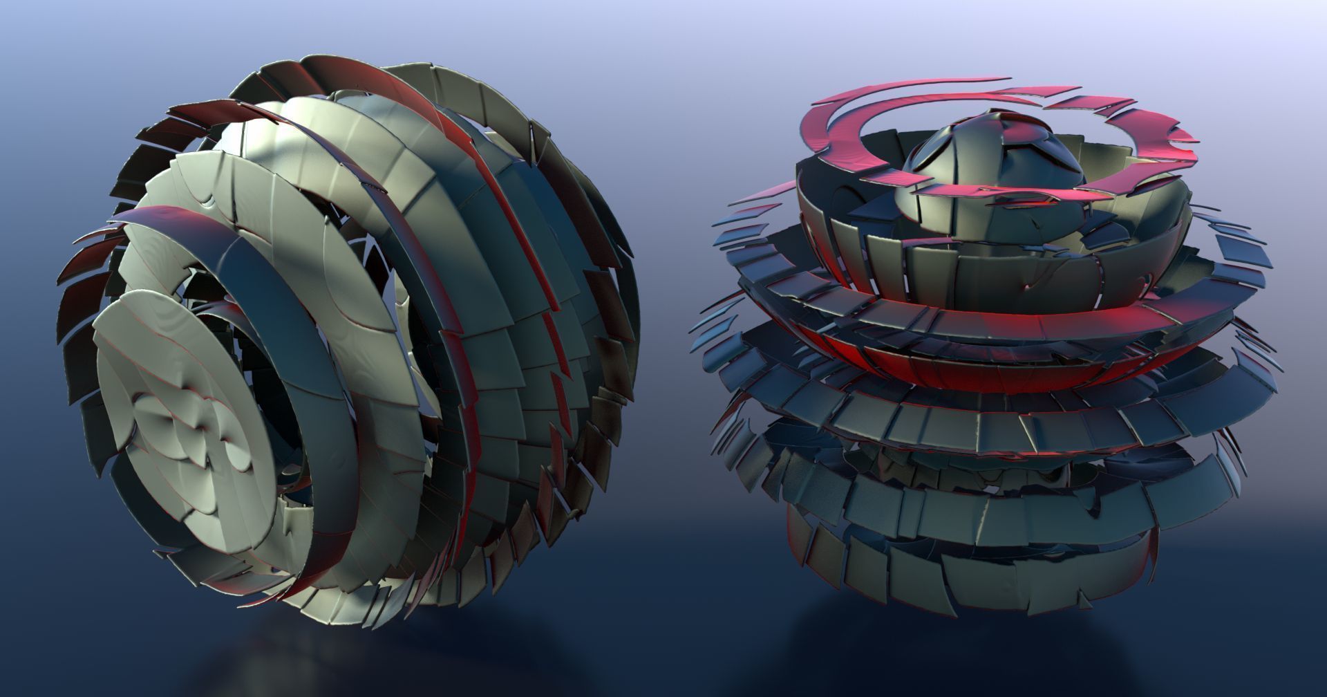 Solar Panels 3D model_3