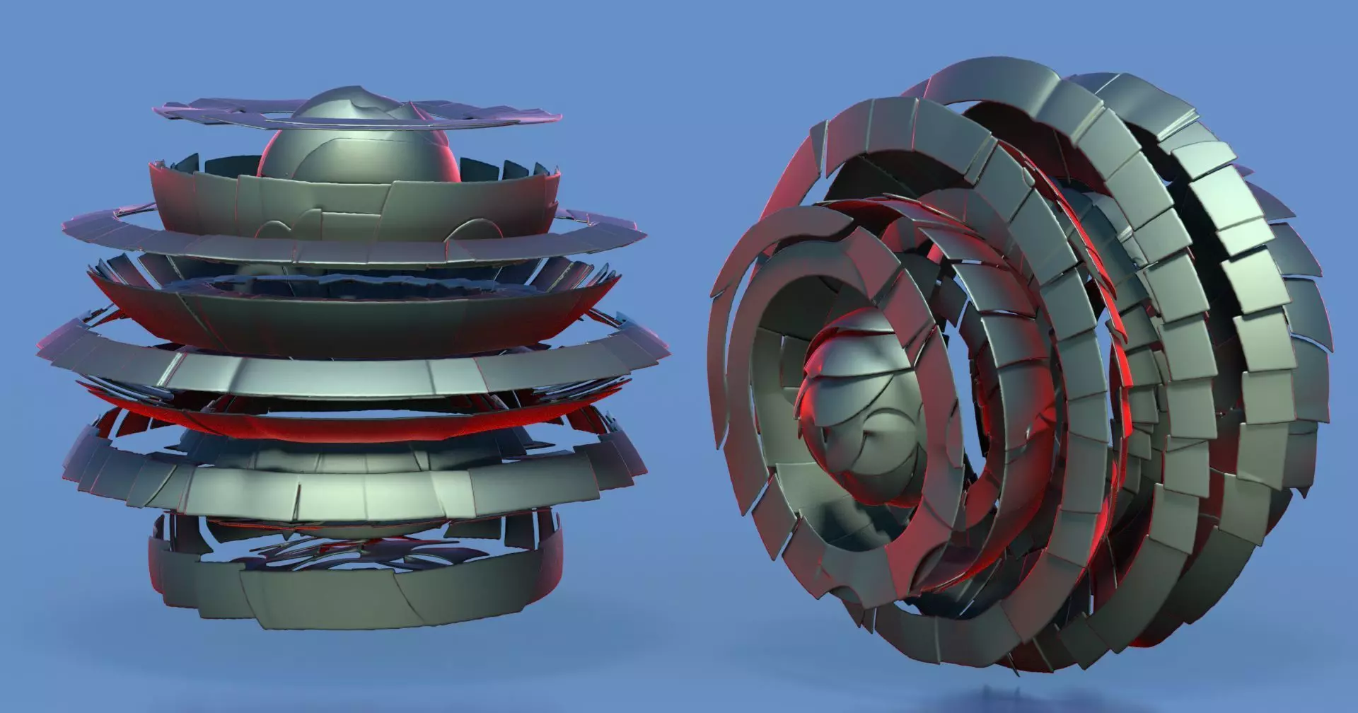 Solar Panels 3D model_0