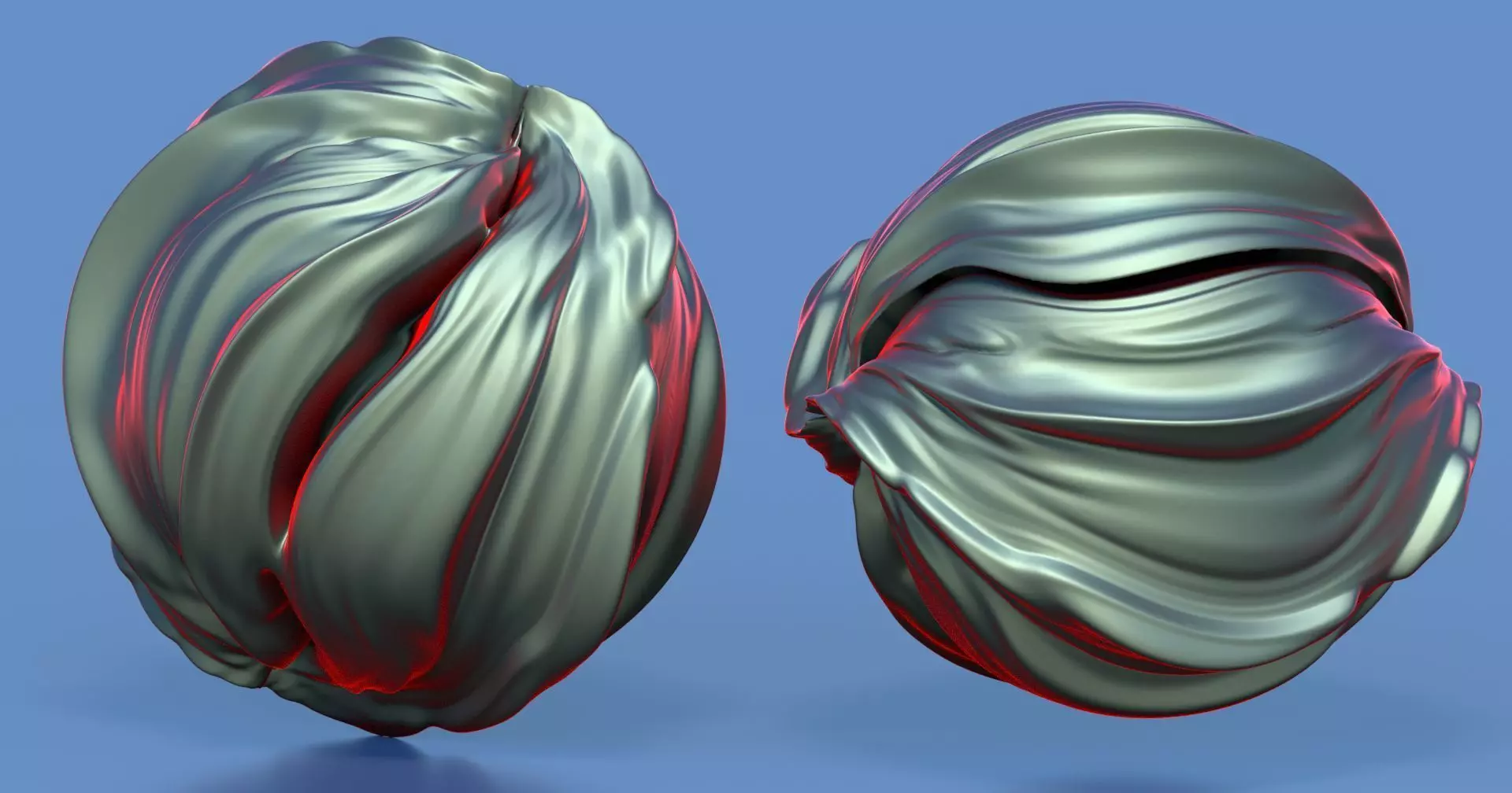 Pillow swirl 3D model_0