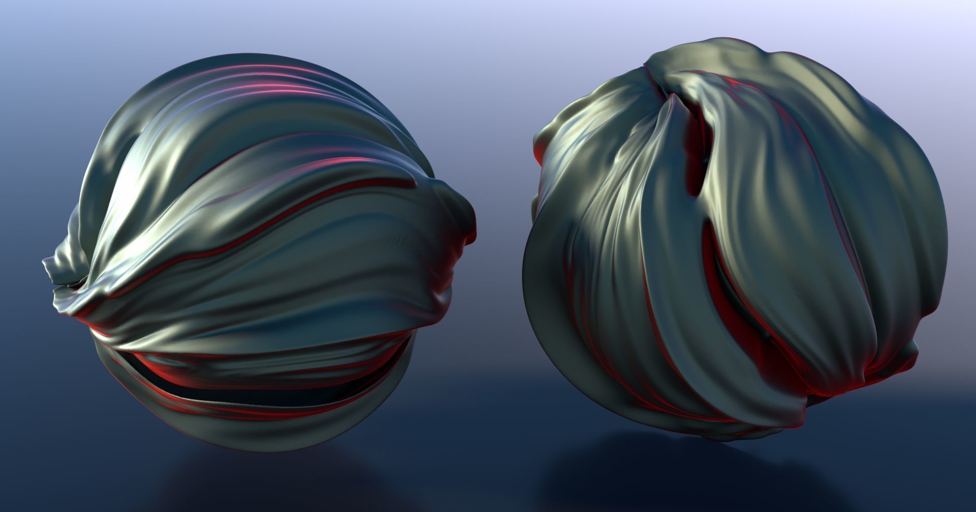 Pillow swirl 3D model_3