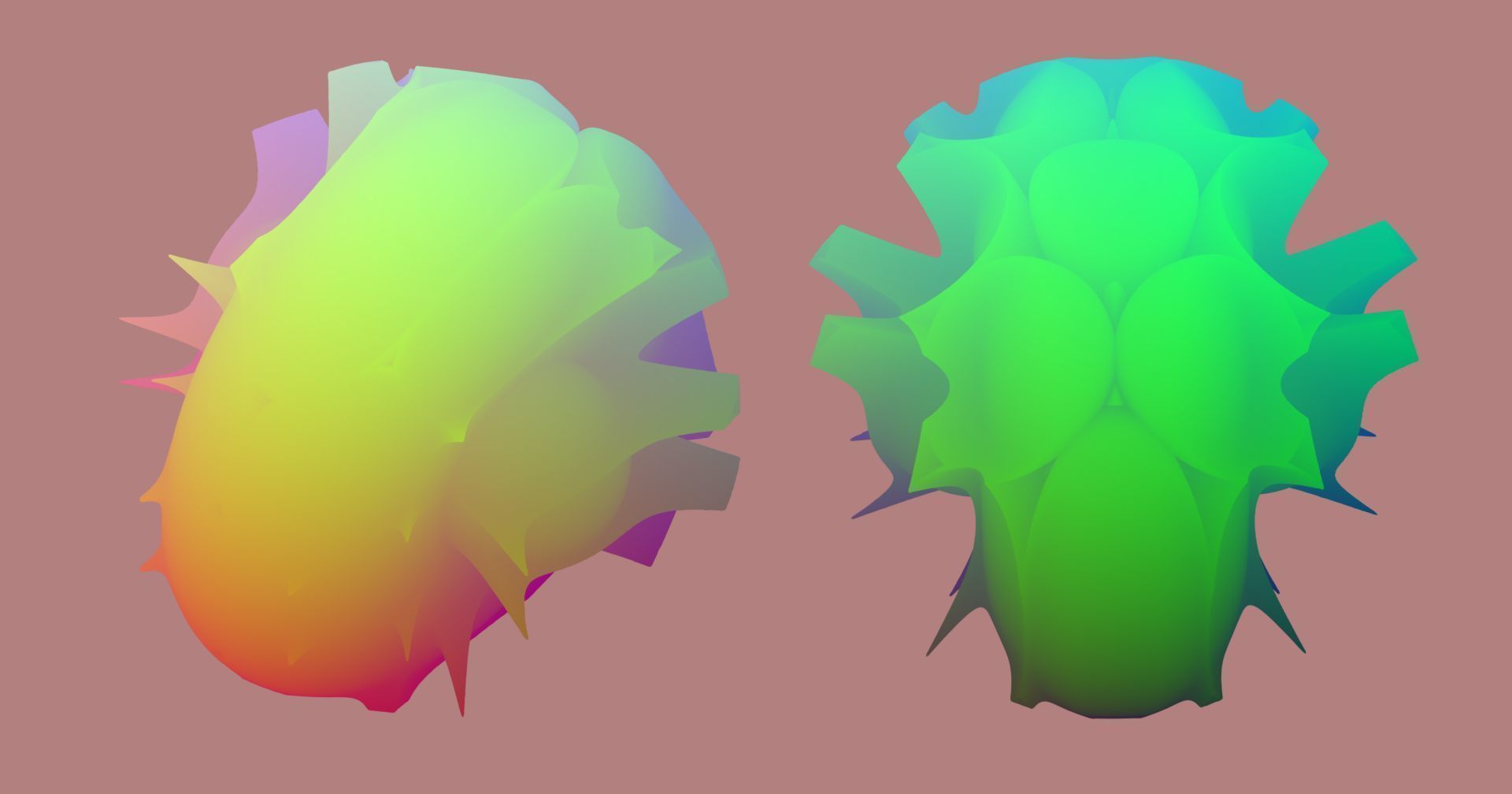 Pills sculpture made of plates 3D model_5