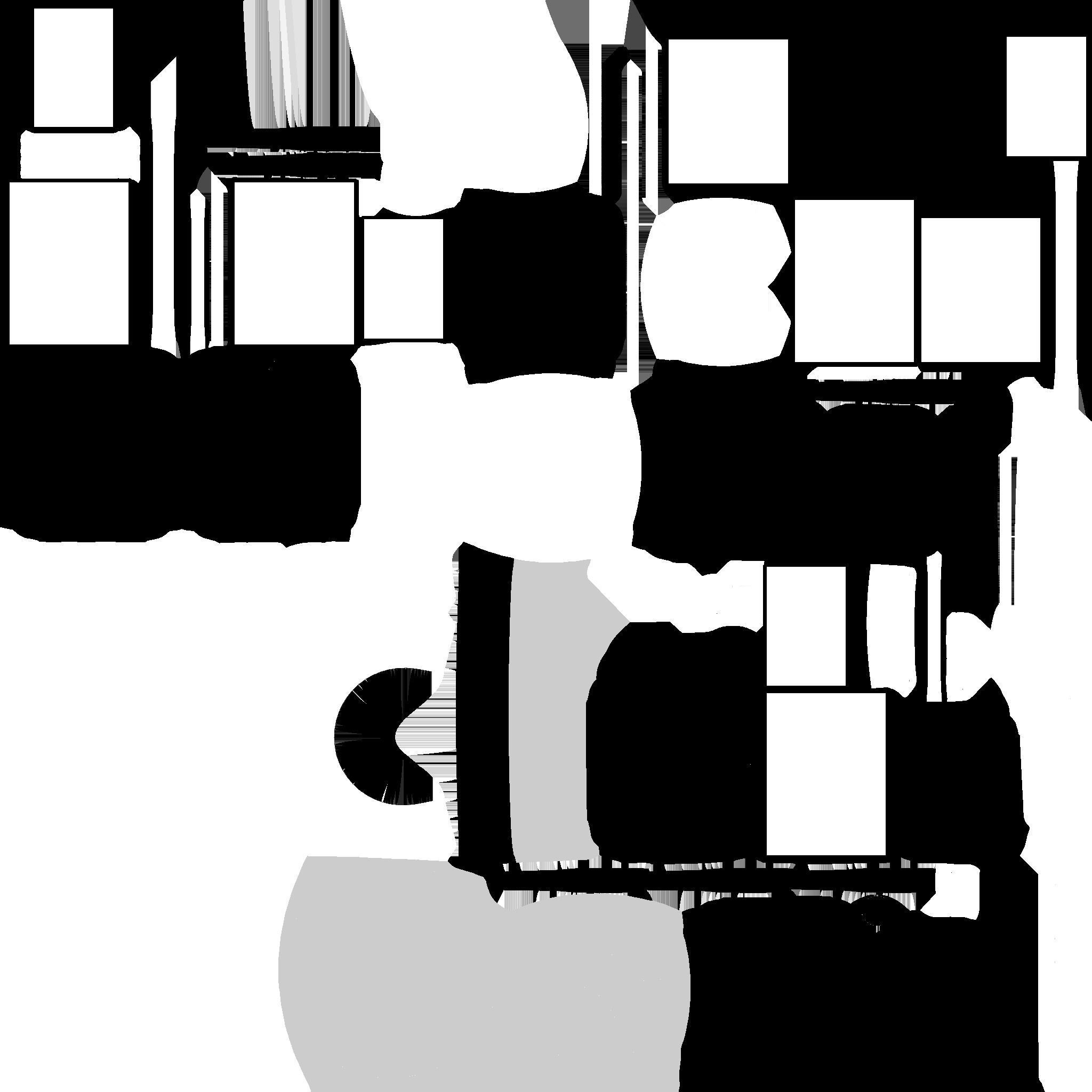 Satellite A02 Golden - SciFi Space Design Low-poly 3D model_22