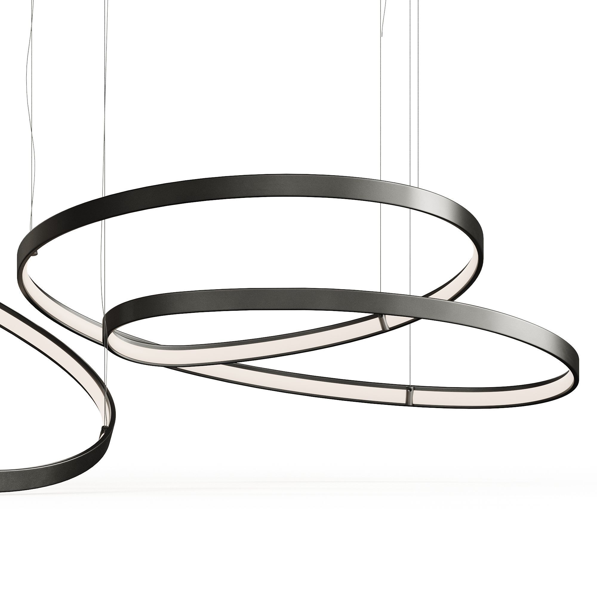 Cattelan Italia Heaven Lite Ribbon Light 3D model_2