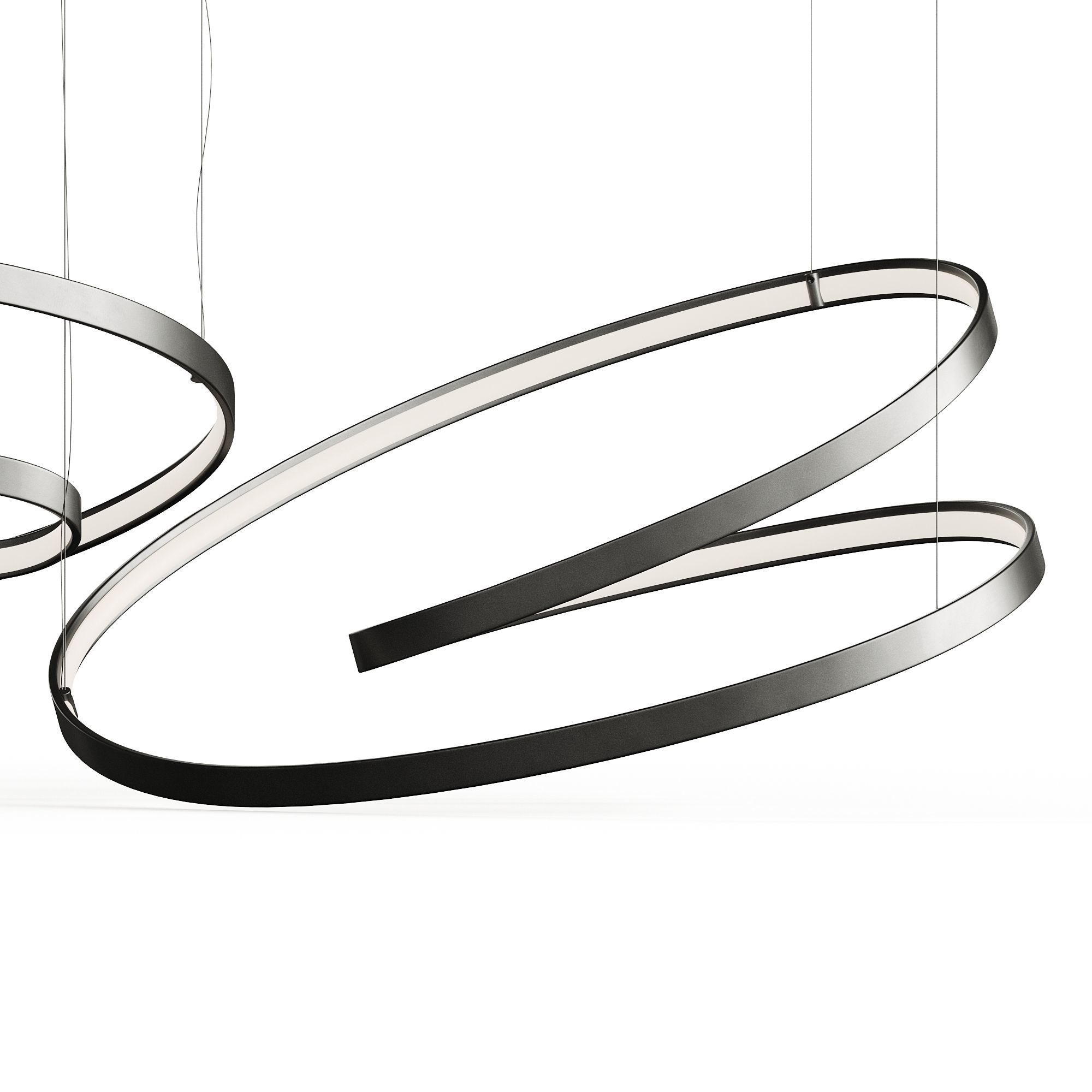Cattelan Italia Heaven Lite Ribbon Light 3D model_1