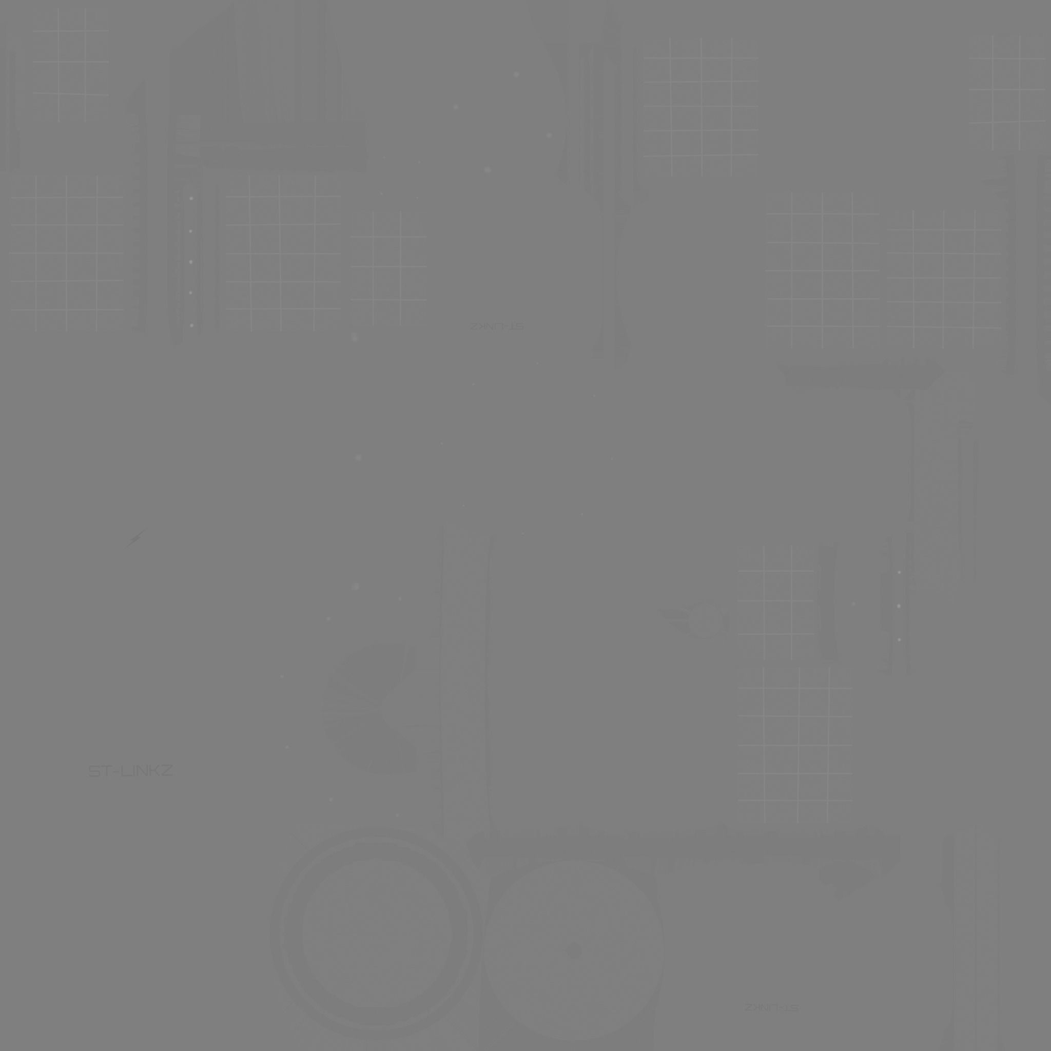 Satellite A04 Steel Red - SciFi Space Design Low-poly 3D model_21