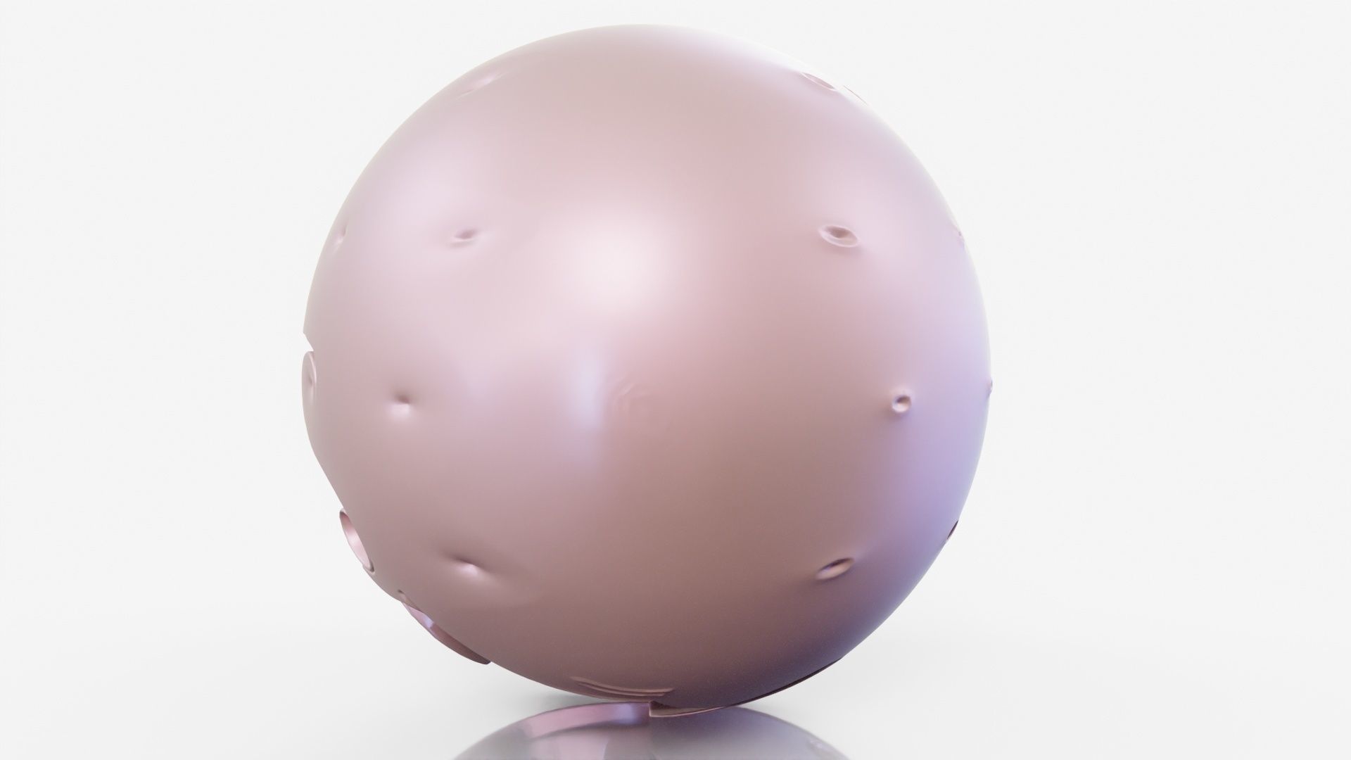 Mushroom ball 3D model_11
