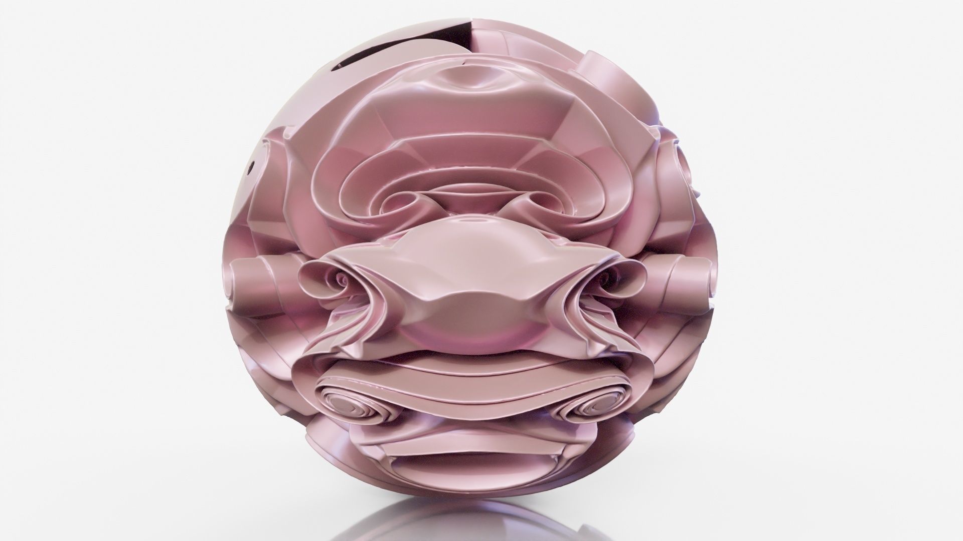 Mushroom ball 3D model_17