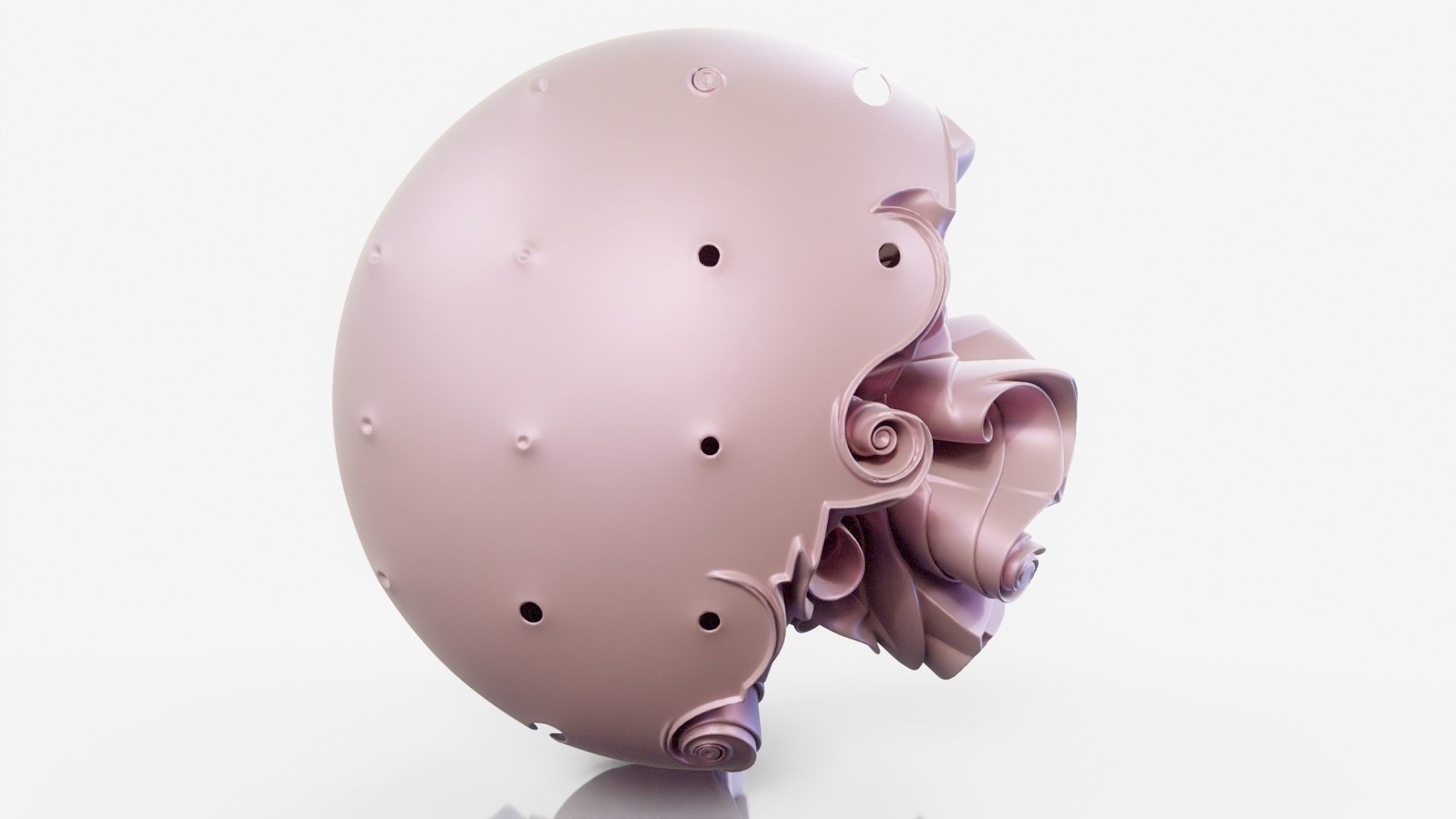 Mushroom ball 3D model_8