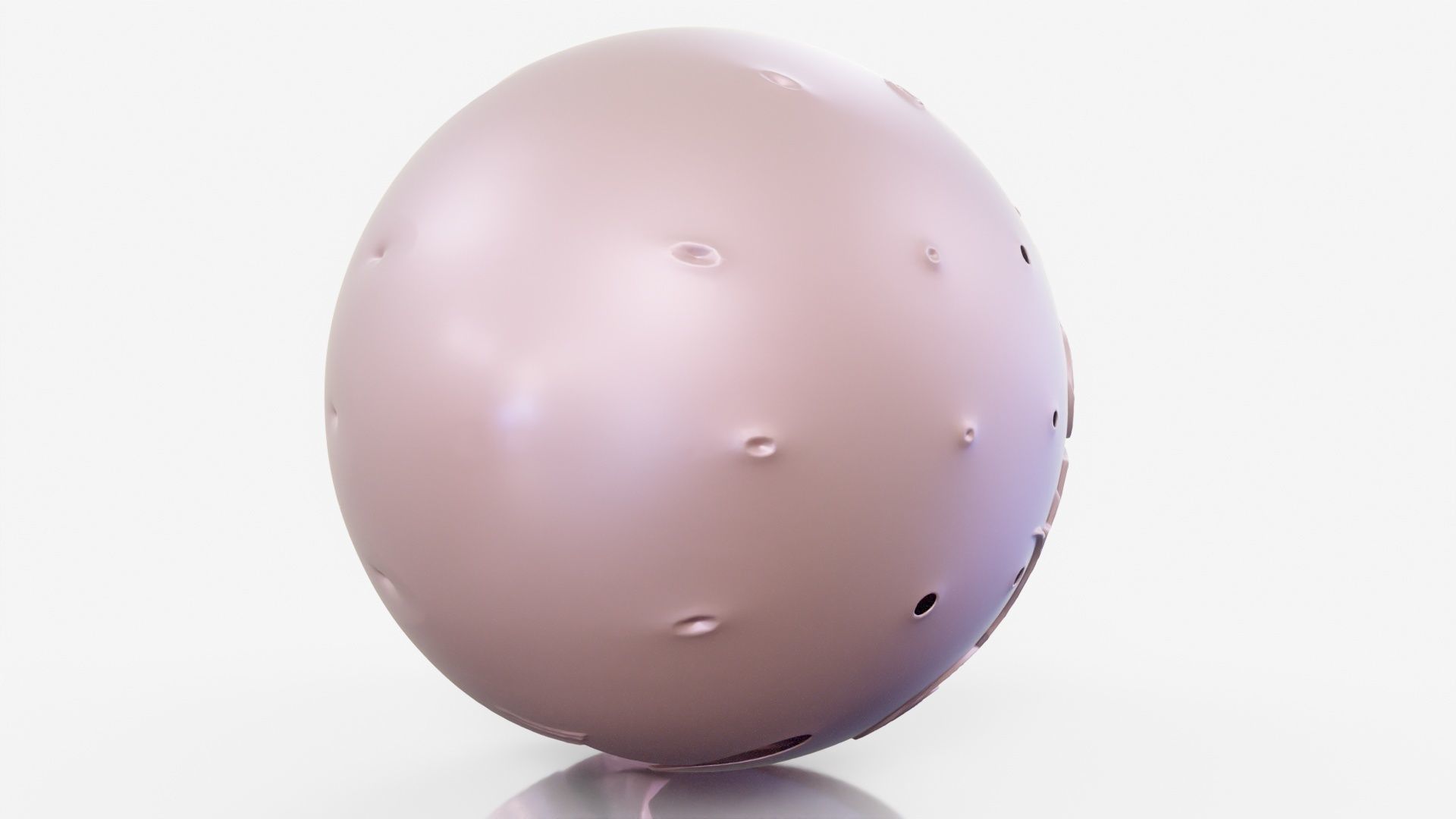 Mushroom ball 3D model_10