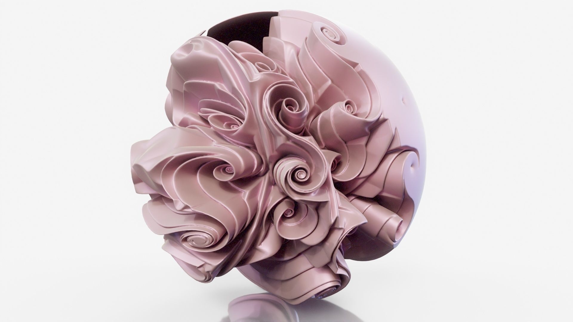 Mushroom ball 3D model_15