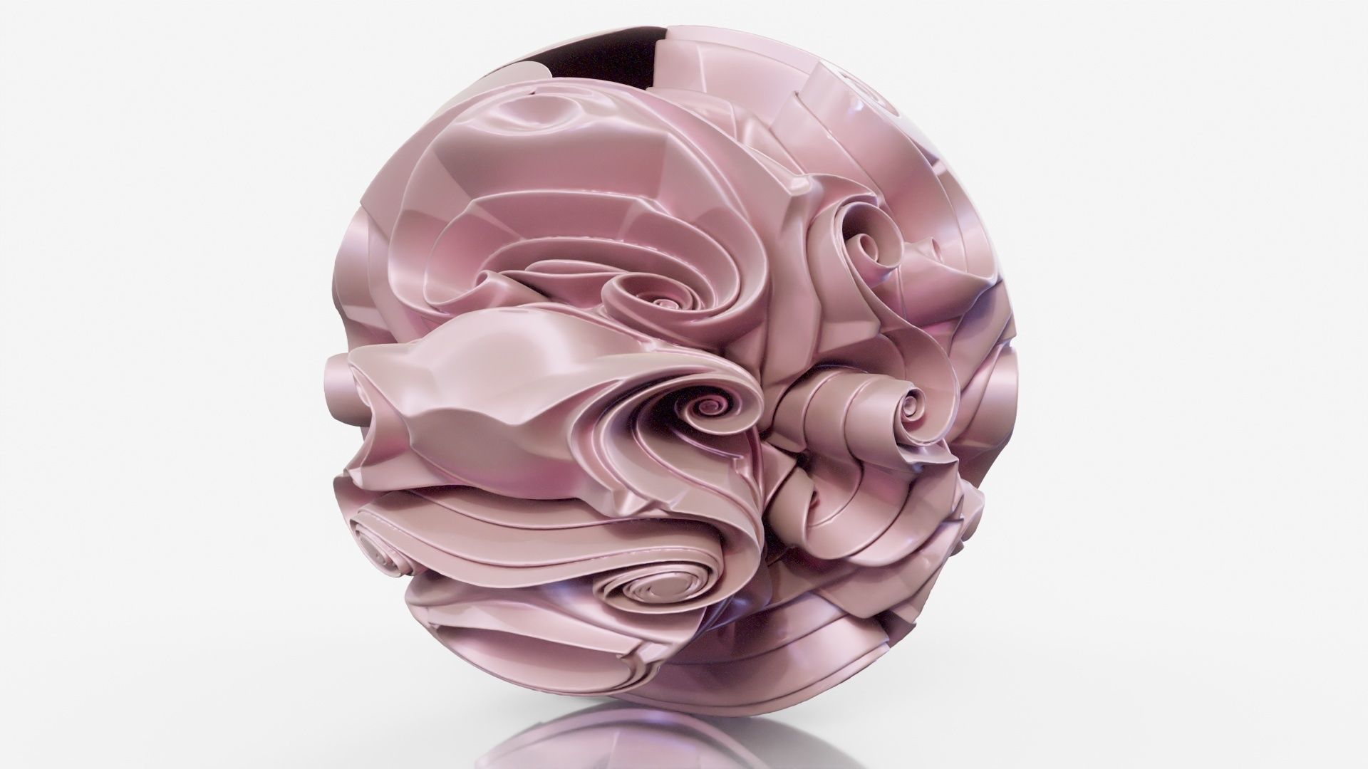 Mushroom ball 3D model_16