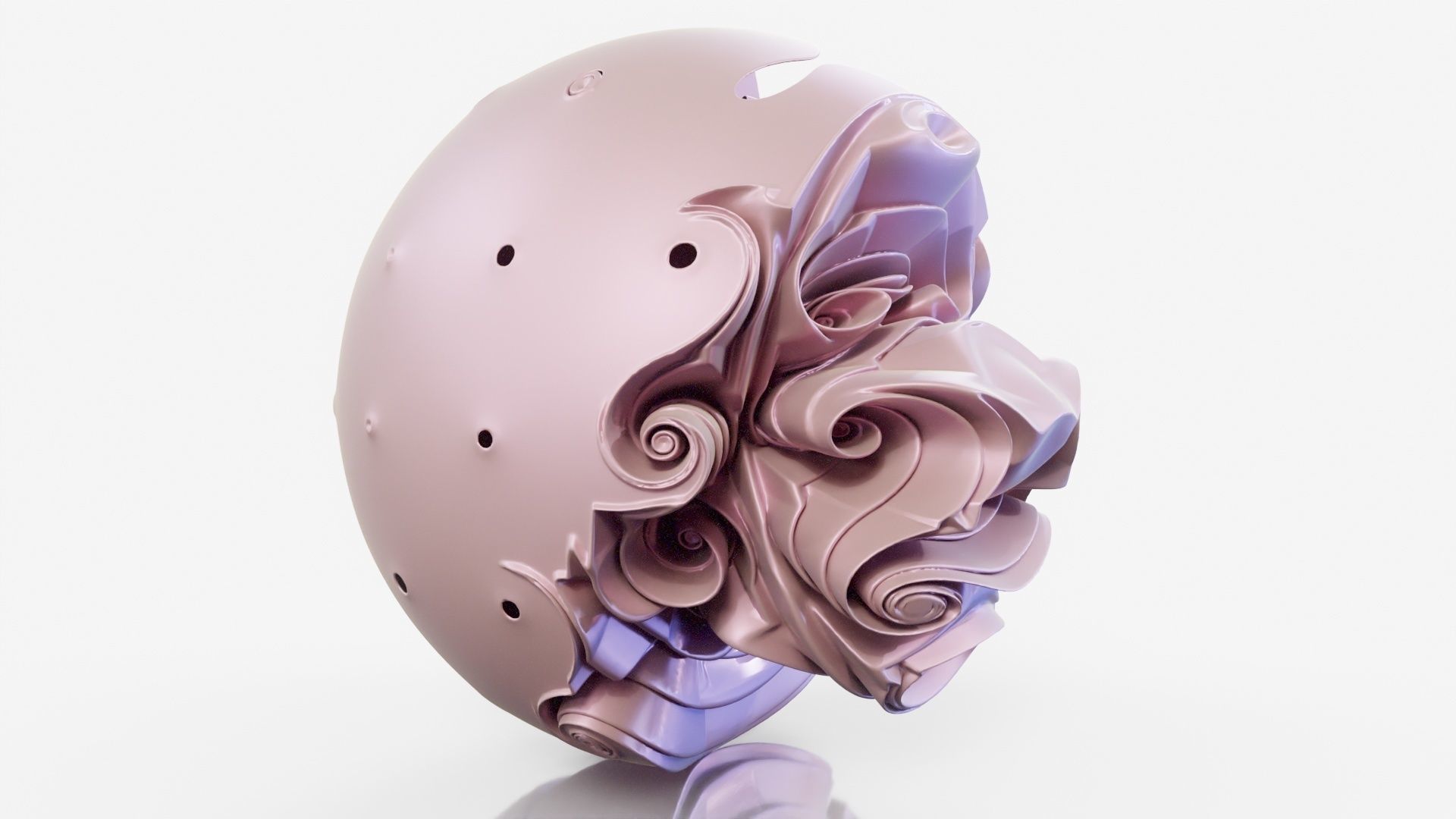 Mushroom ball 3D model_19