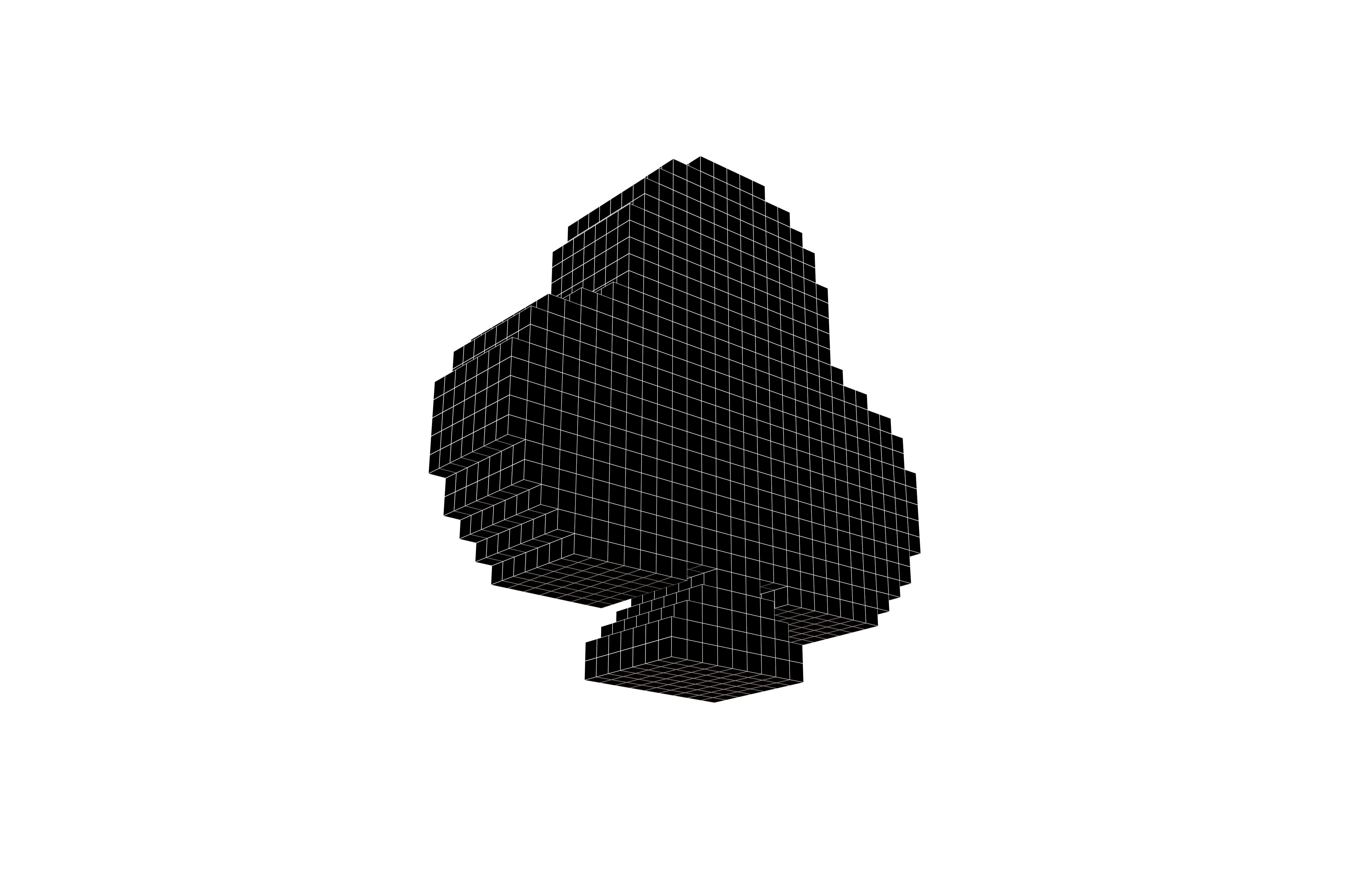 Voxel Poker Card Club v2 001 Low-poly 3D model_7