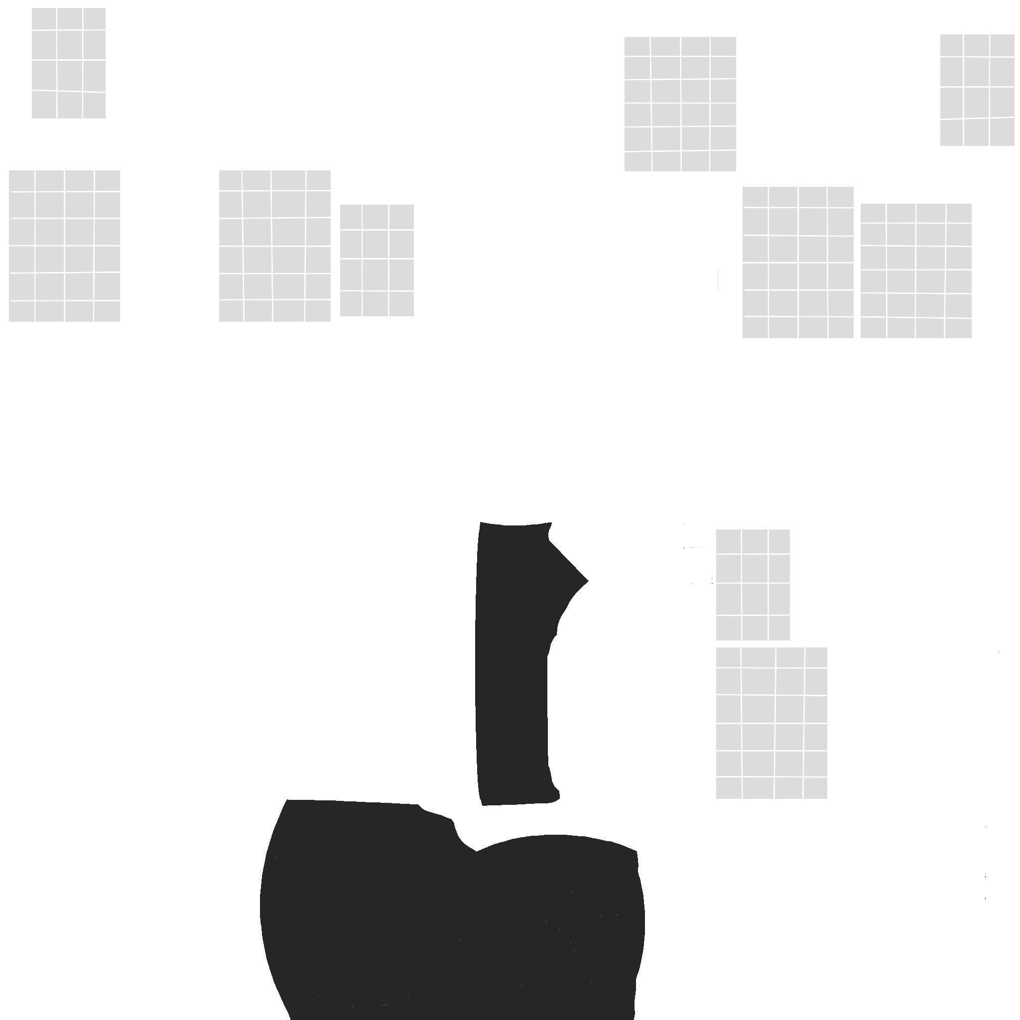 Satellite A08 Aluminum - SciFi Space Design Low-poly 3D model_22