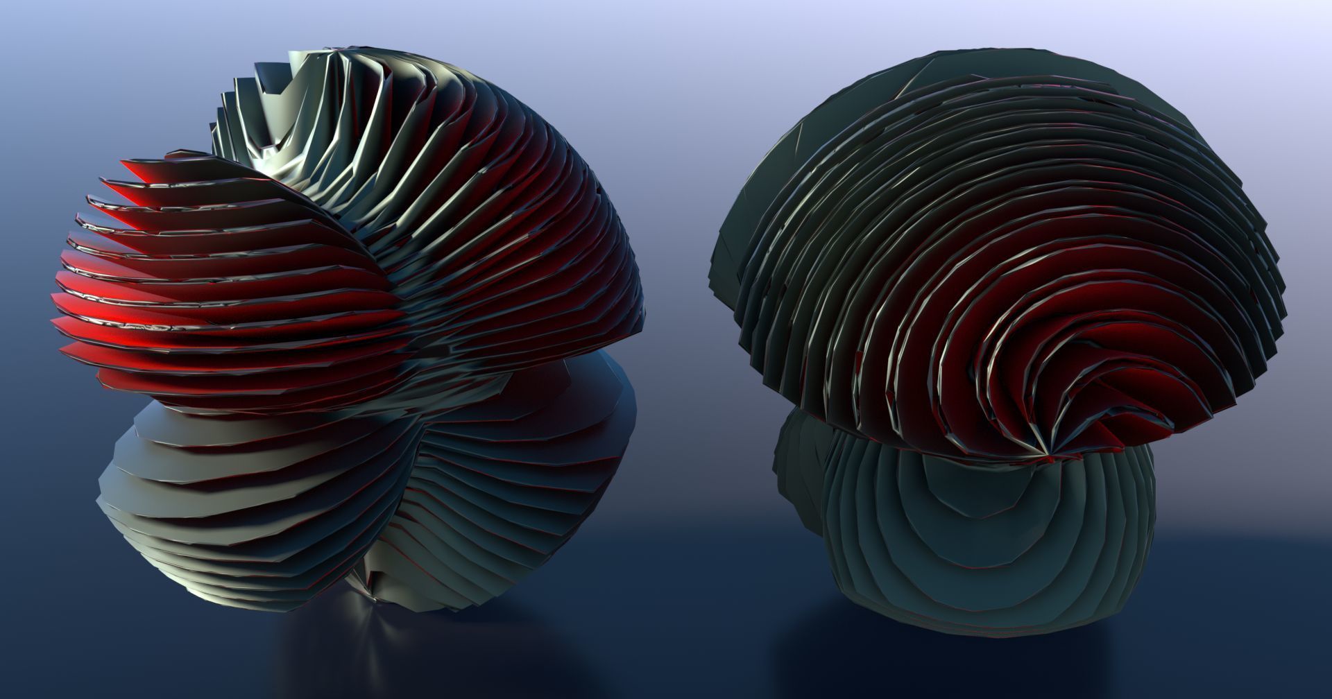 Jelly paper sculpture - person 3D model_3