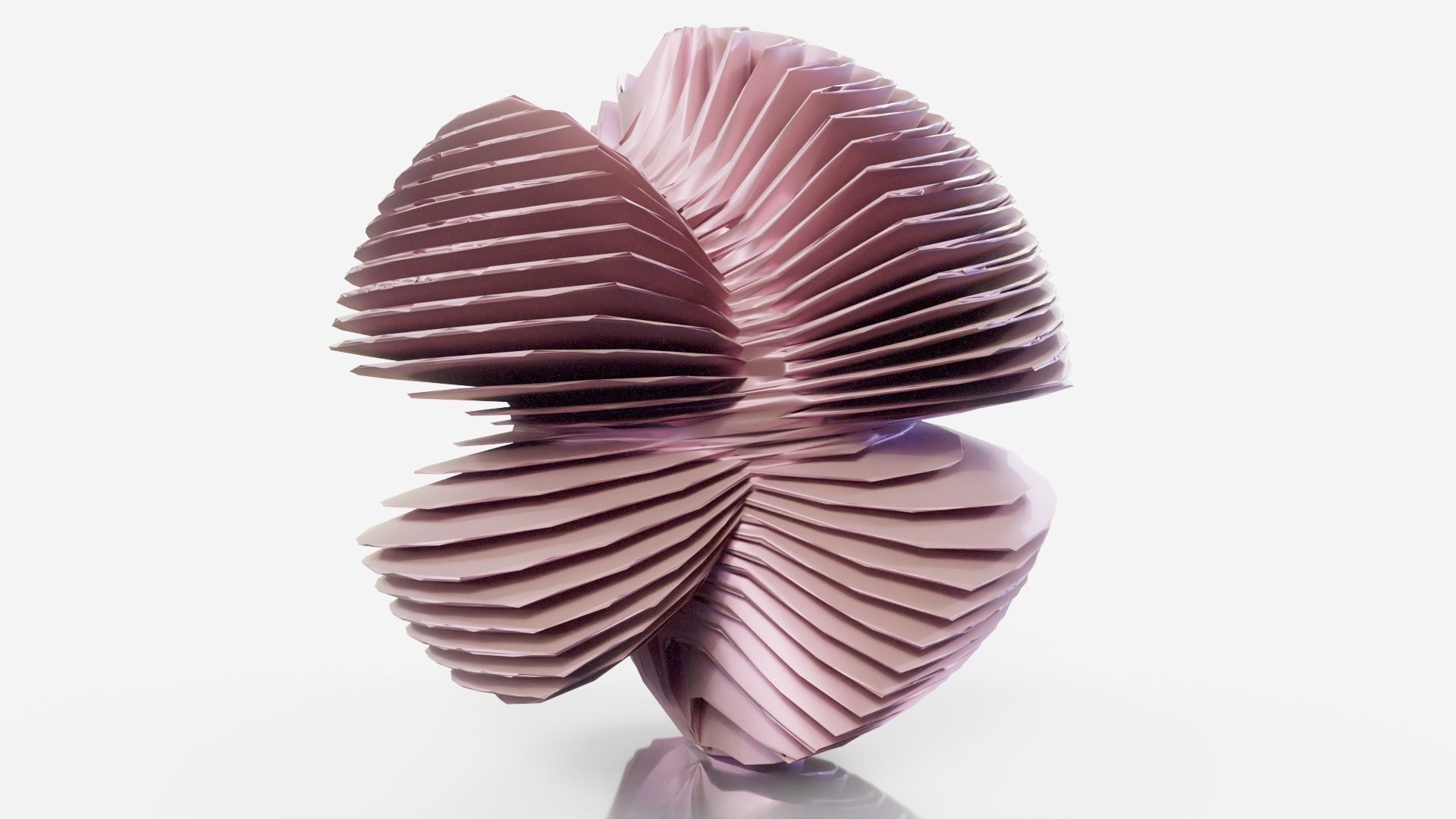 Jelly paper sculpture - person 3D model_12