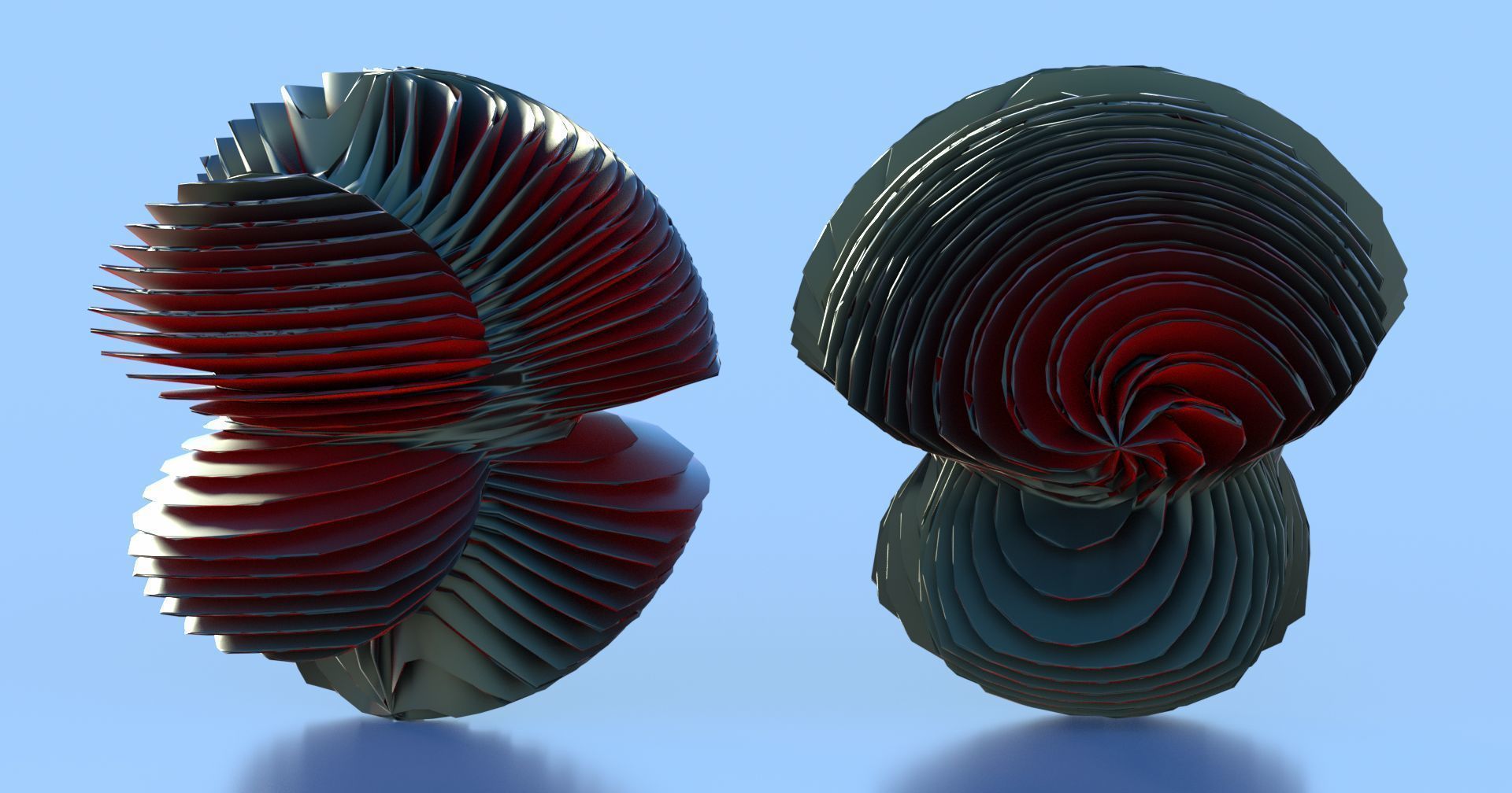 Jelly paper sculpture - person 3D model_2