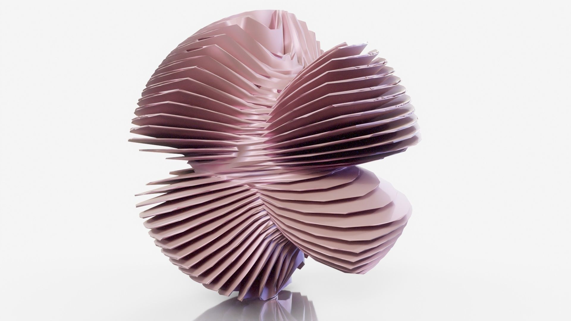 Jelly paper sculpture - person 3D model_16