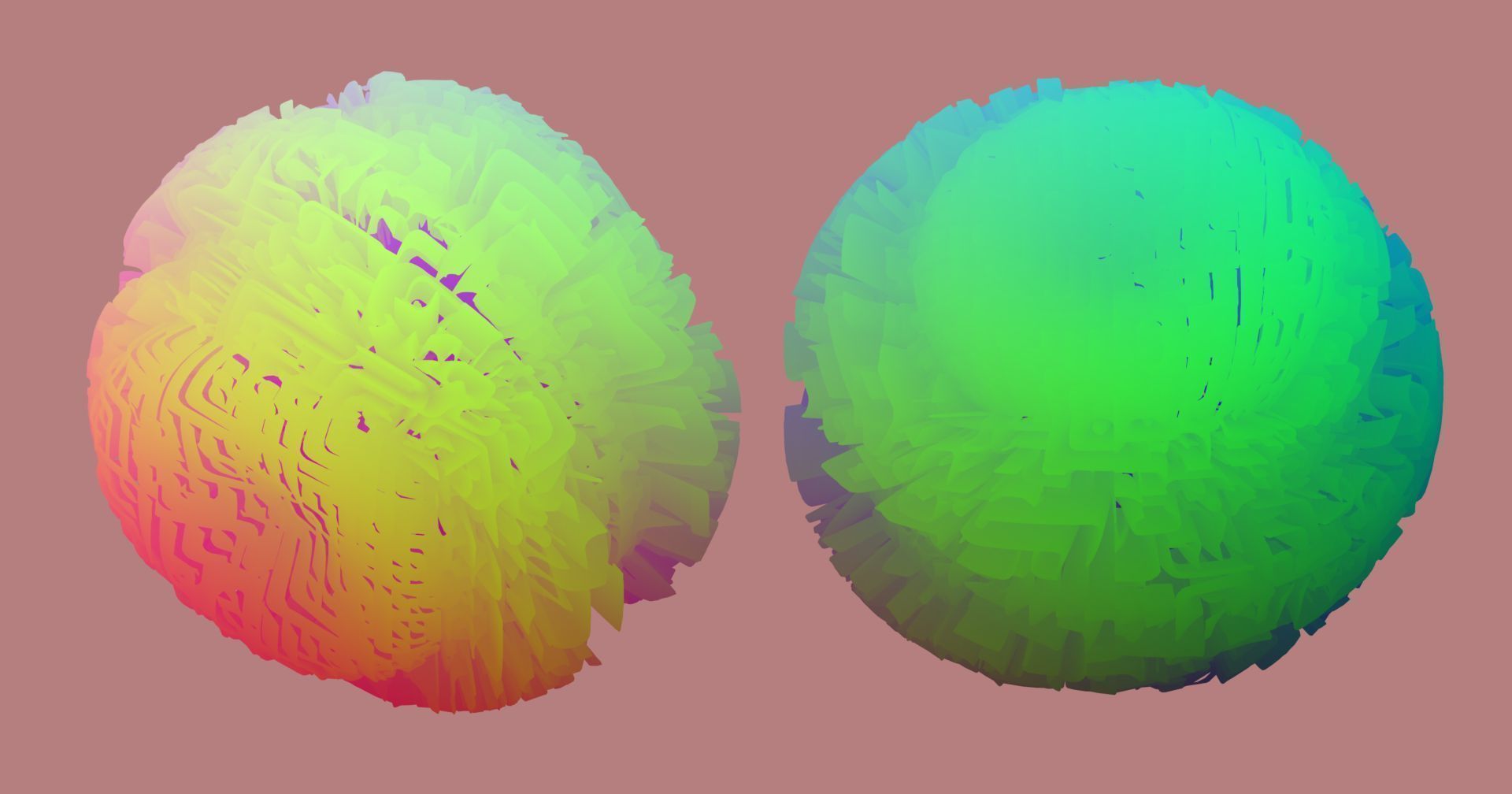 Hamburger ball 3D model_5