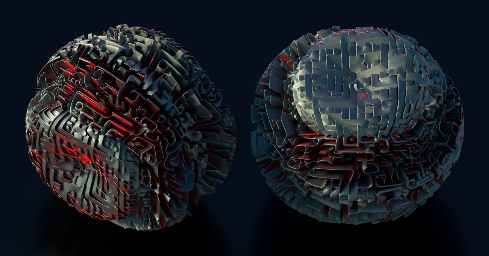 Hamburger ball 3D model_7