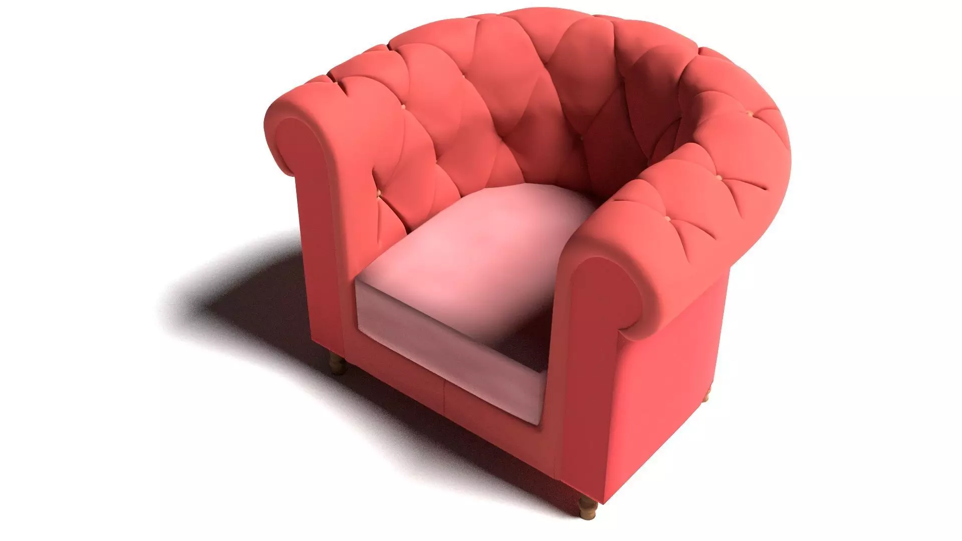Arm chair 3D model_0