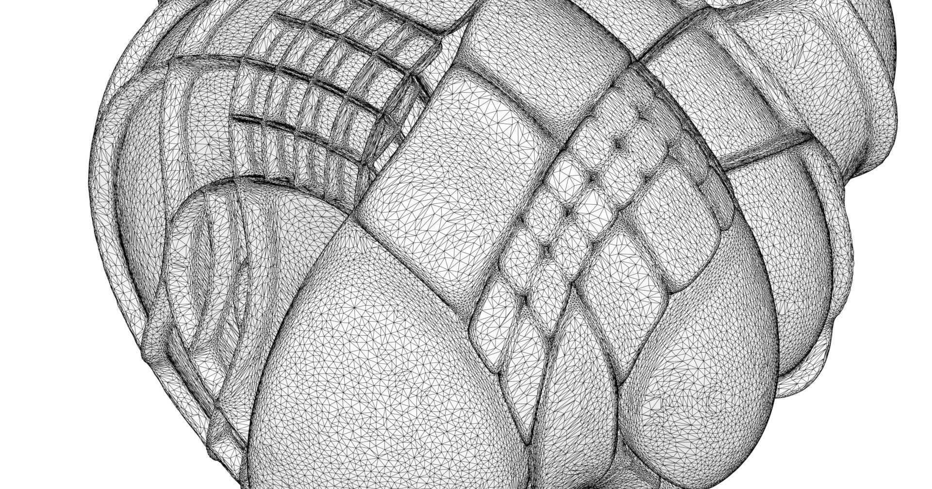 Golfbal vacuum cleaner 3D model_6