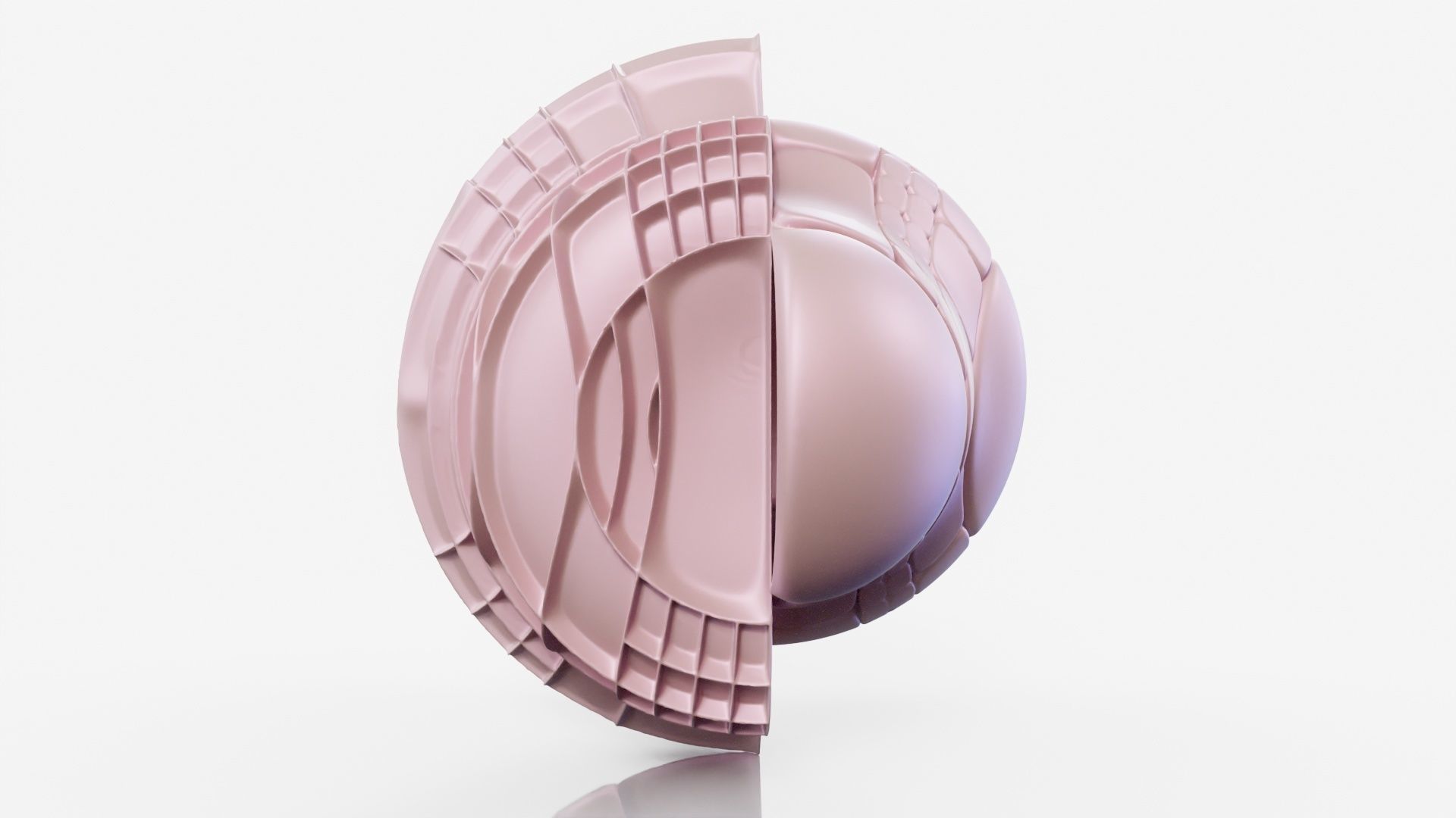 Golfbal vacuum cleaner 3D model_14