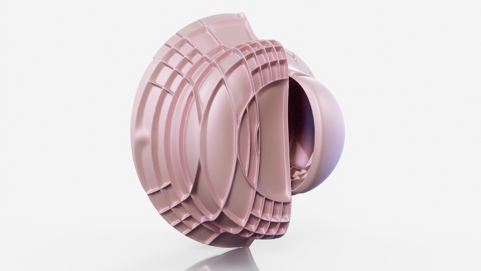 Golfbal vacuum cleaner 3D model_15