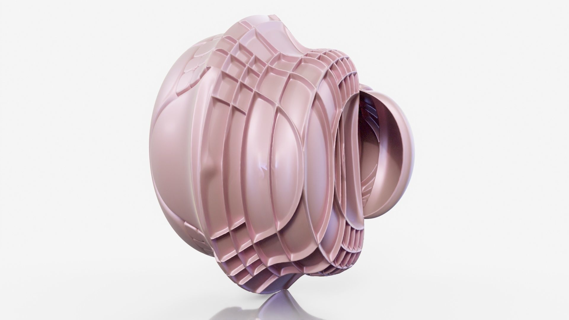 Golfbal vacuum cleaner 3D model_16