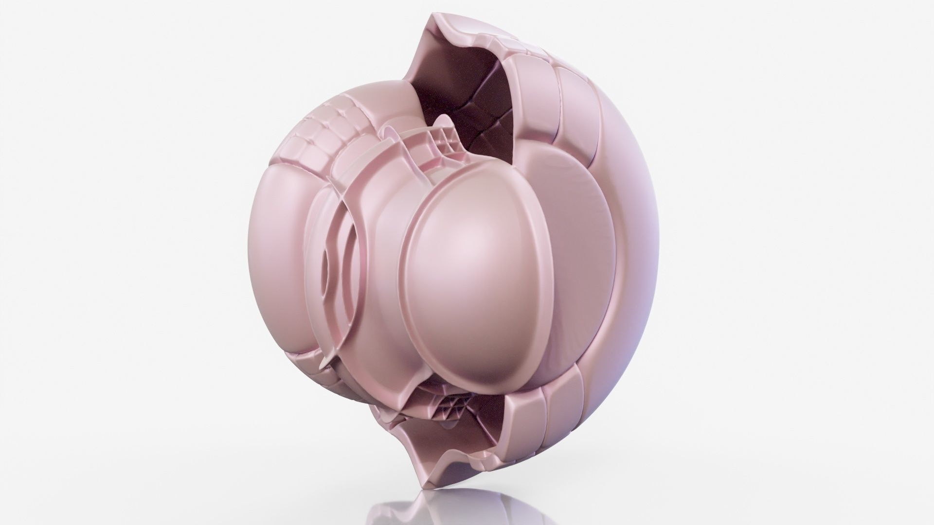 Golfbal vacuum cleaner 3D model_9