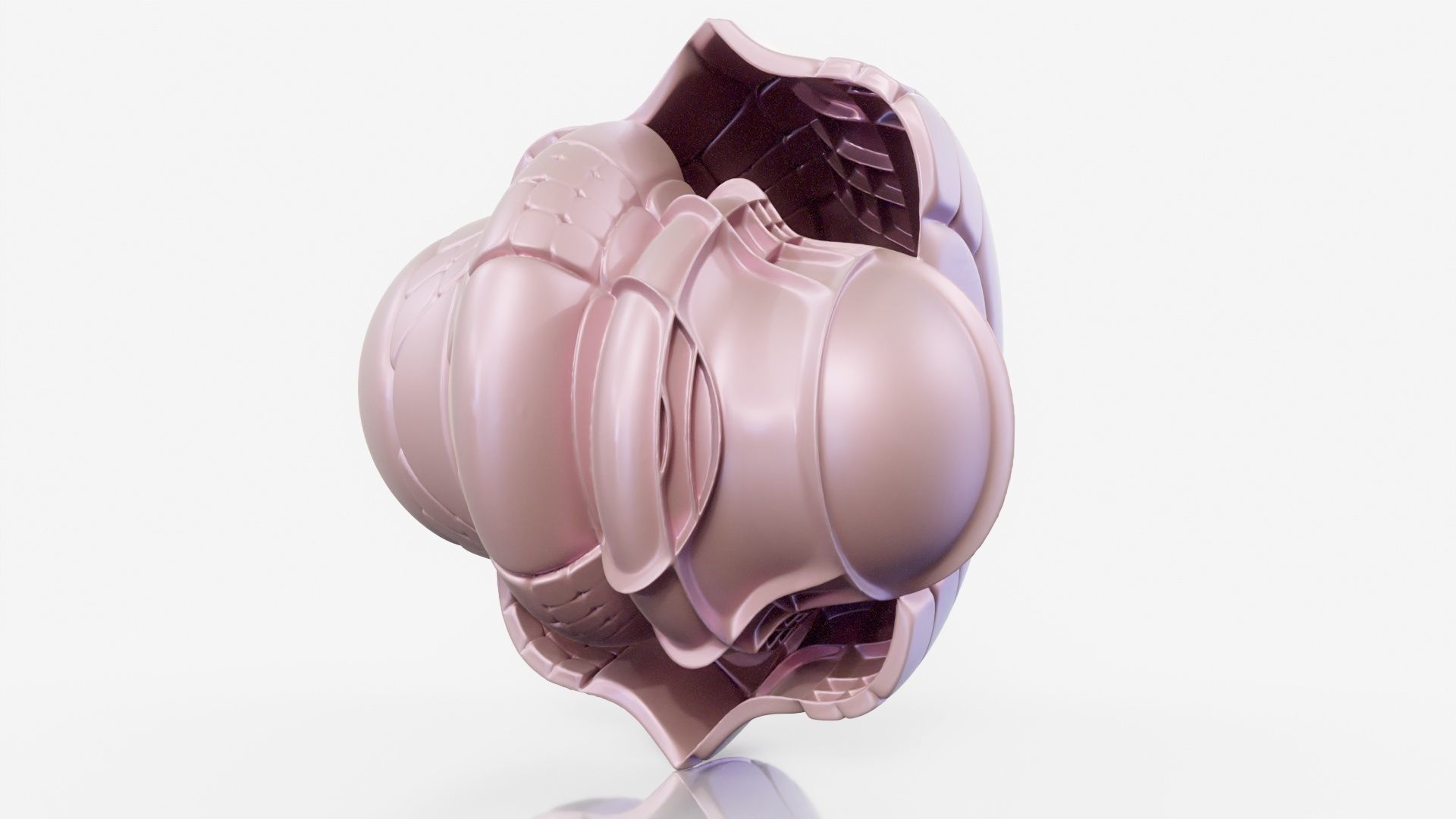 Golfbal vacuum cleaner 3D model_10