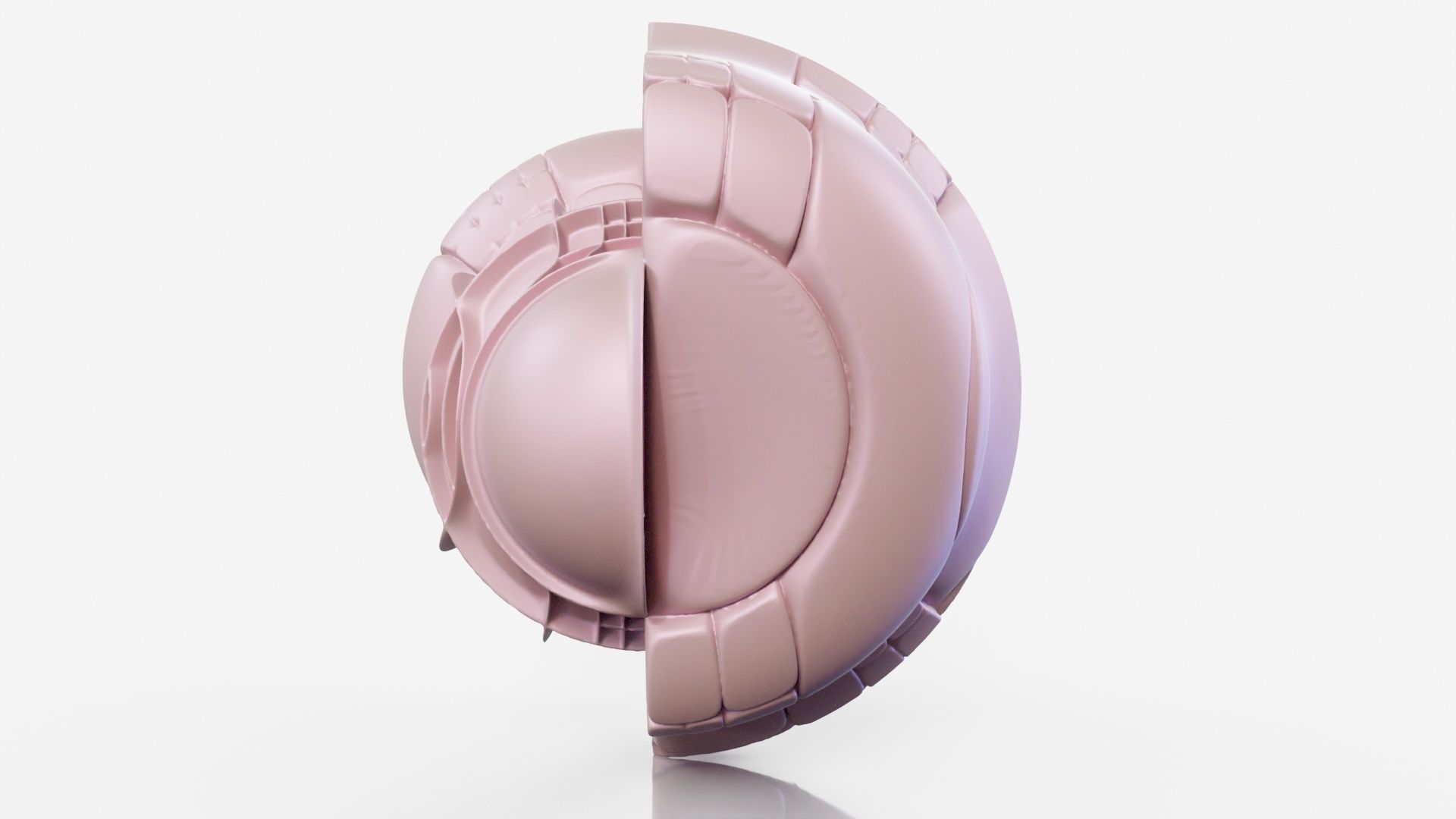 Golfbal vacuum cleaner 3D model_8