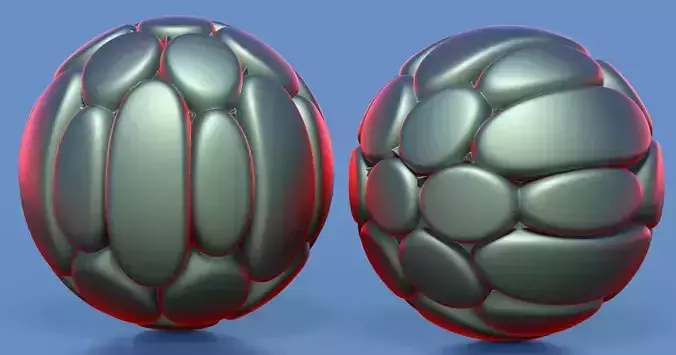 Flower ball 3D model