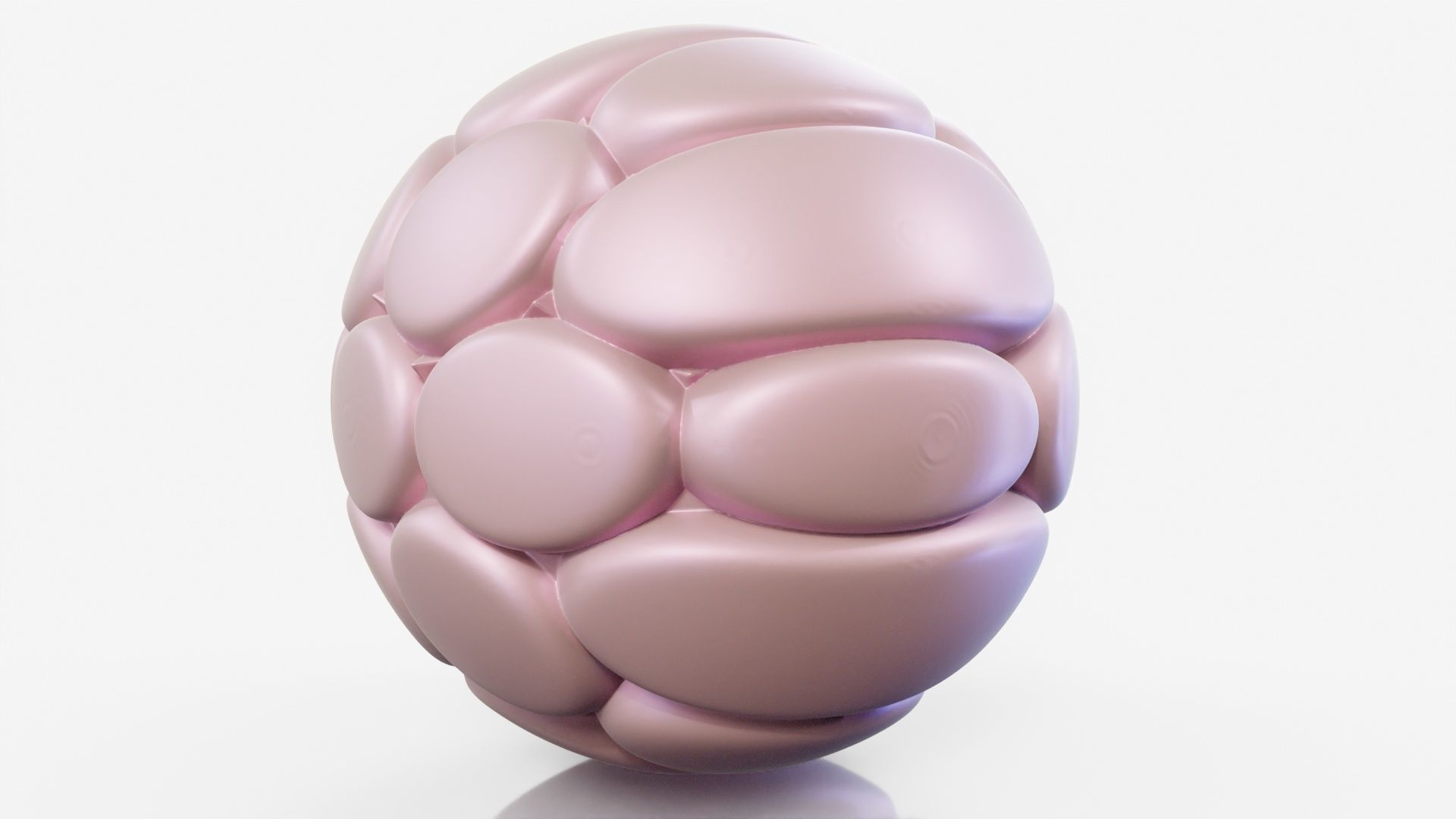 Flower ball 3D model_18