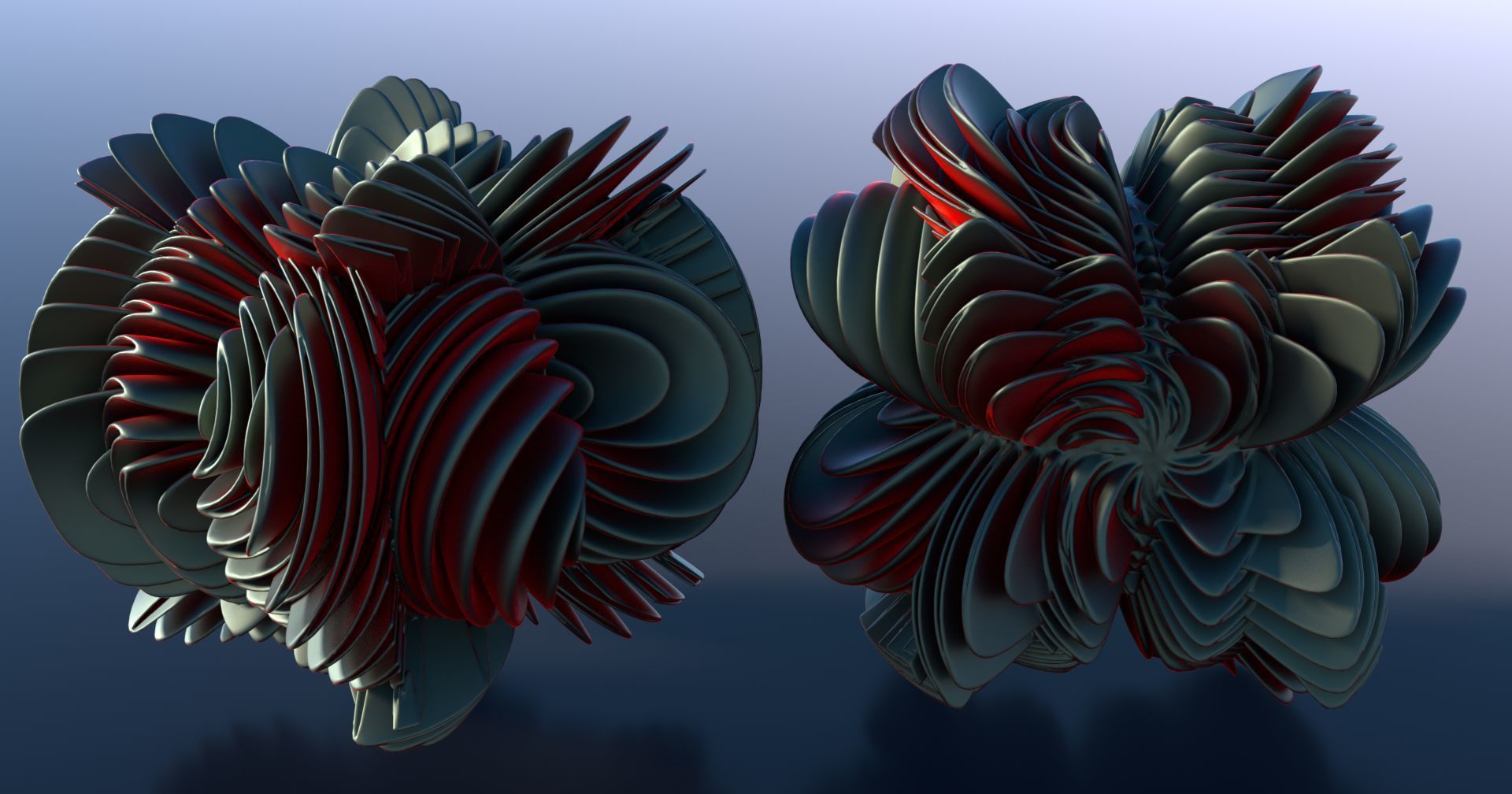 Cooler Fins 3D model_3