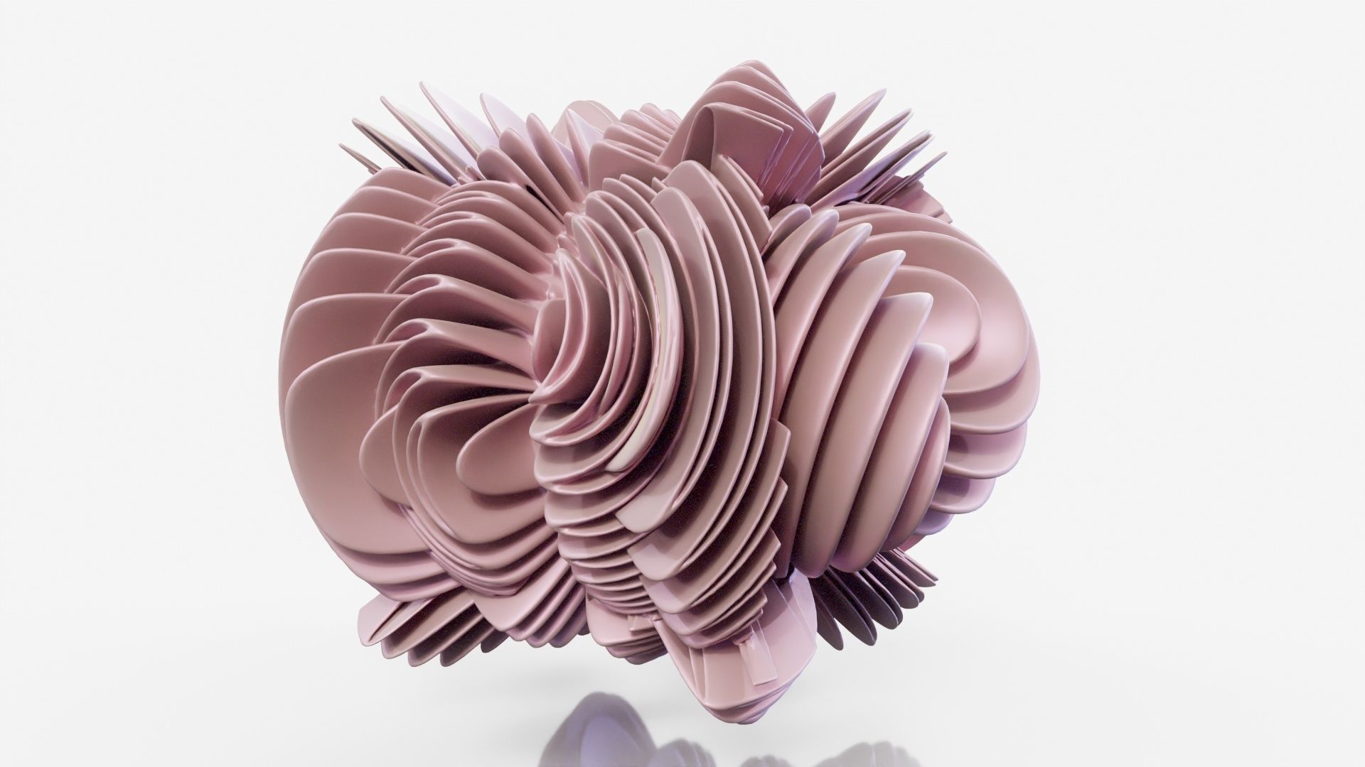 Cooler Fins 3D model_19