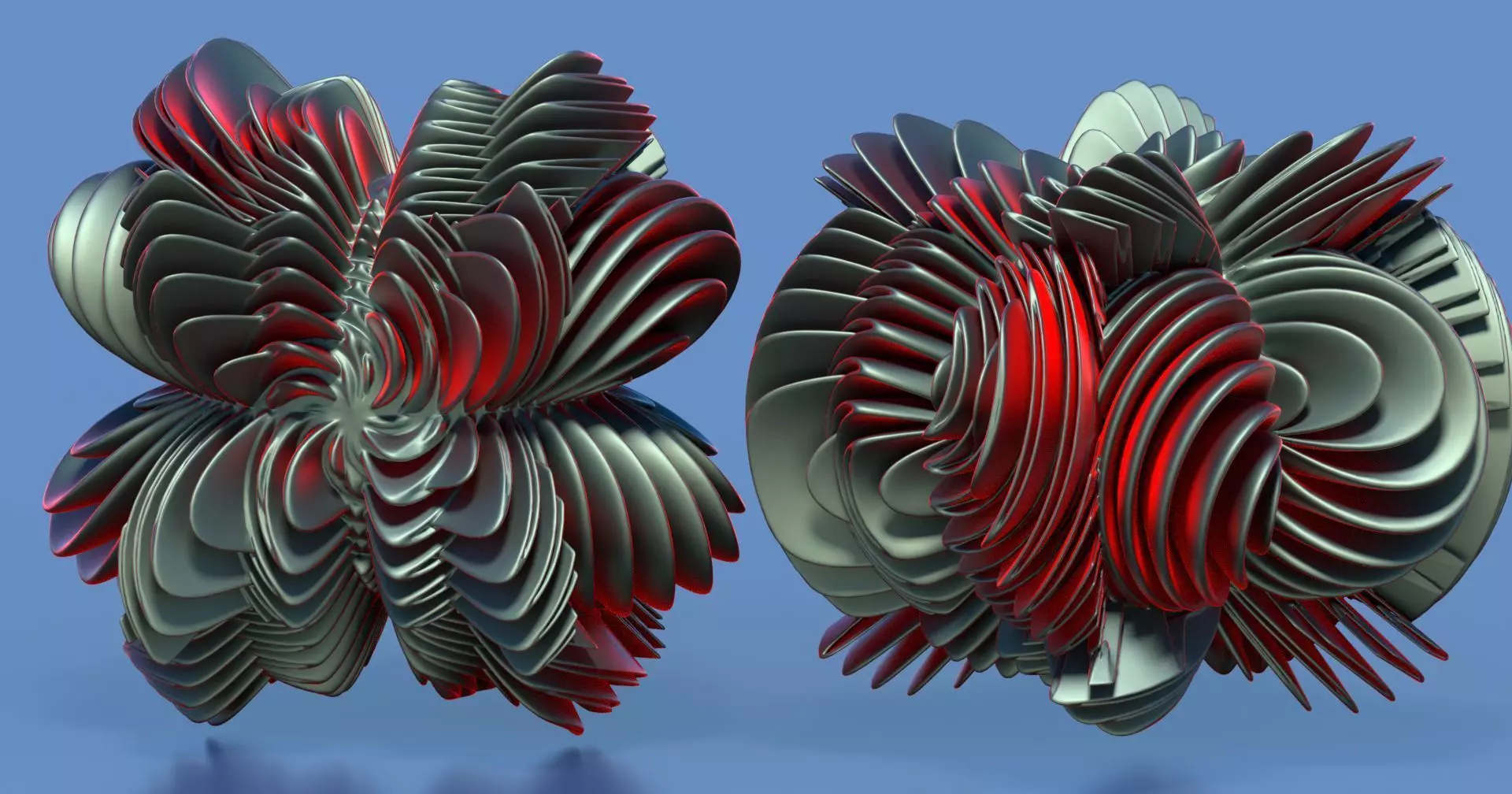 Cooler Fins 3D model_0