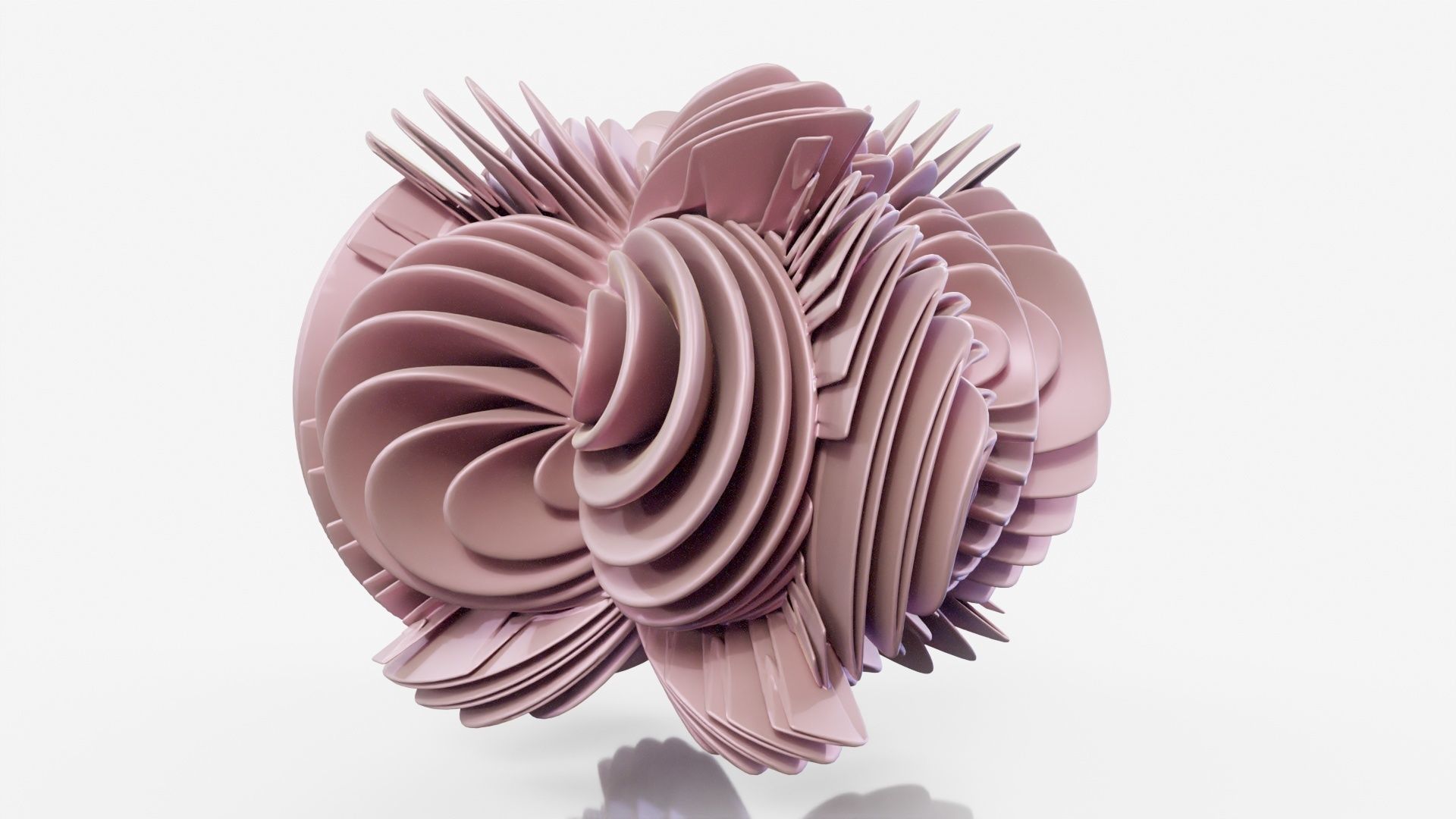 Cooler Fins 3D model_10