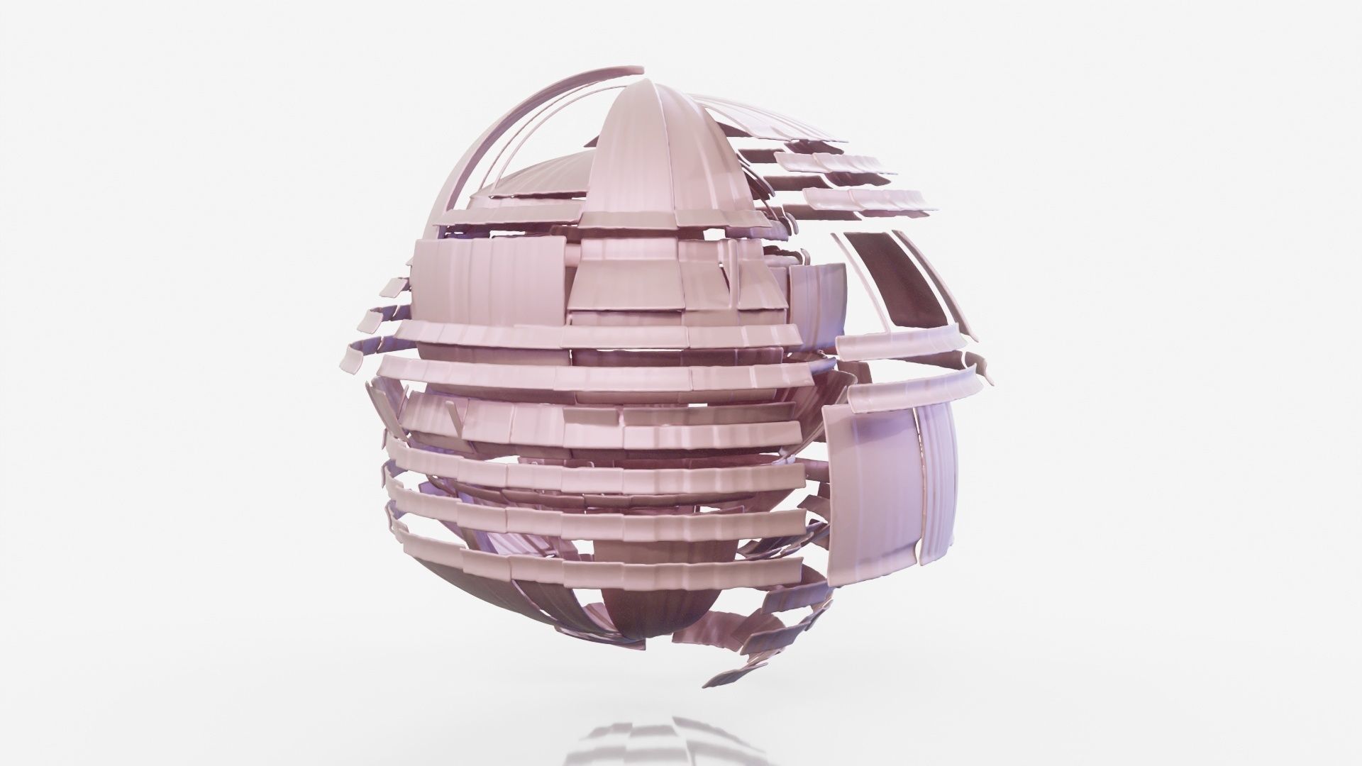 Darts egg 3D model_12