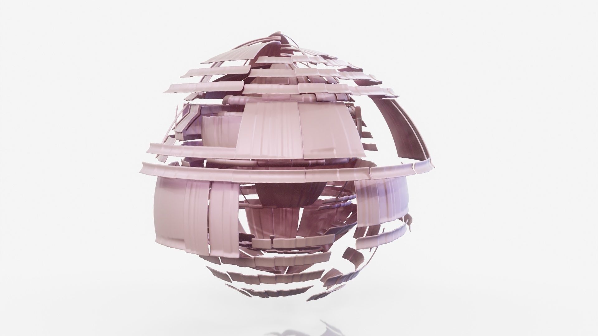 Darts egg 3D model_9