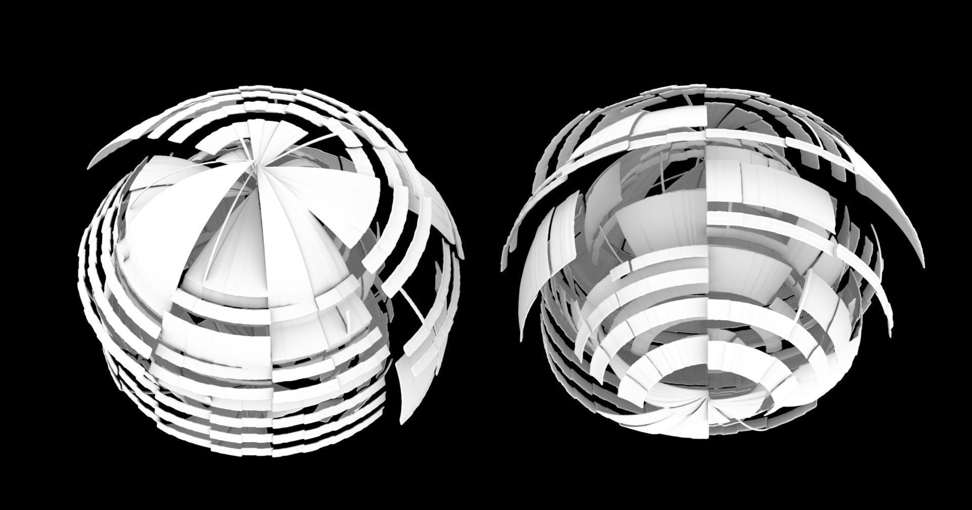 Darts egg 3D model_1