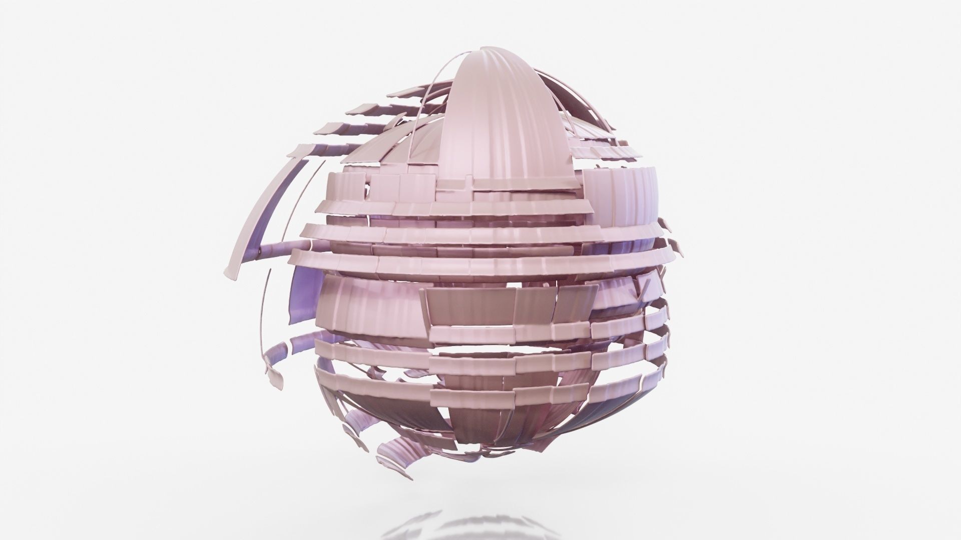 Darts egg 3D model_15