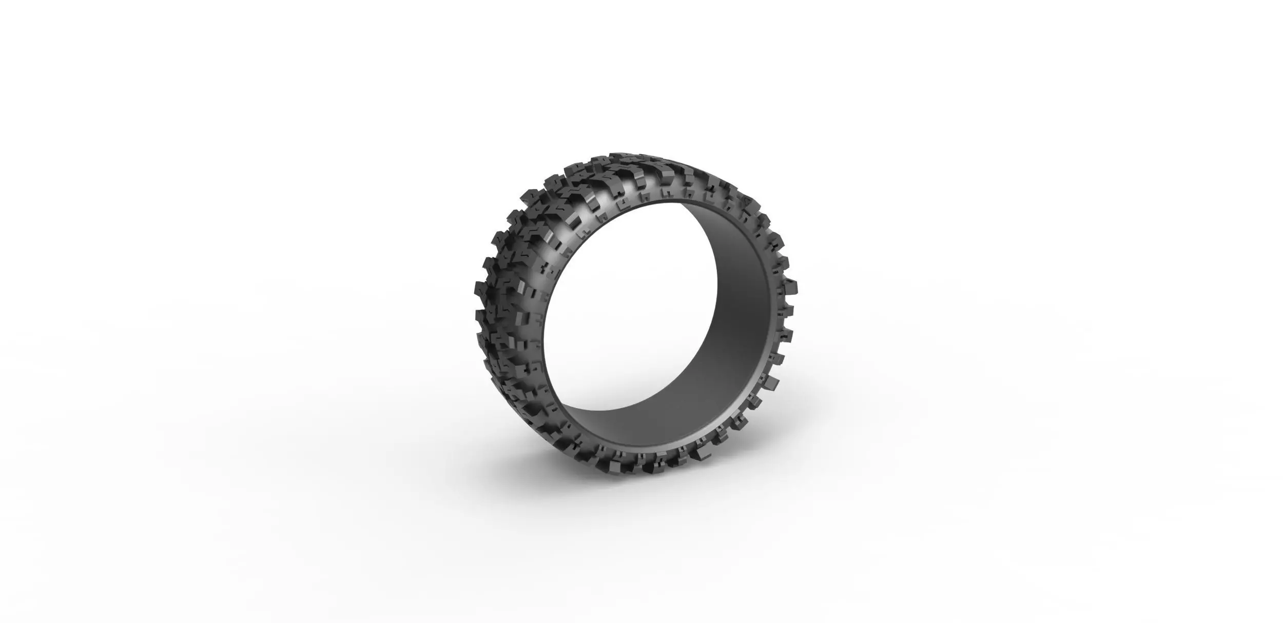 Rock bouncer Ring 3D print model