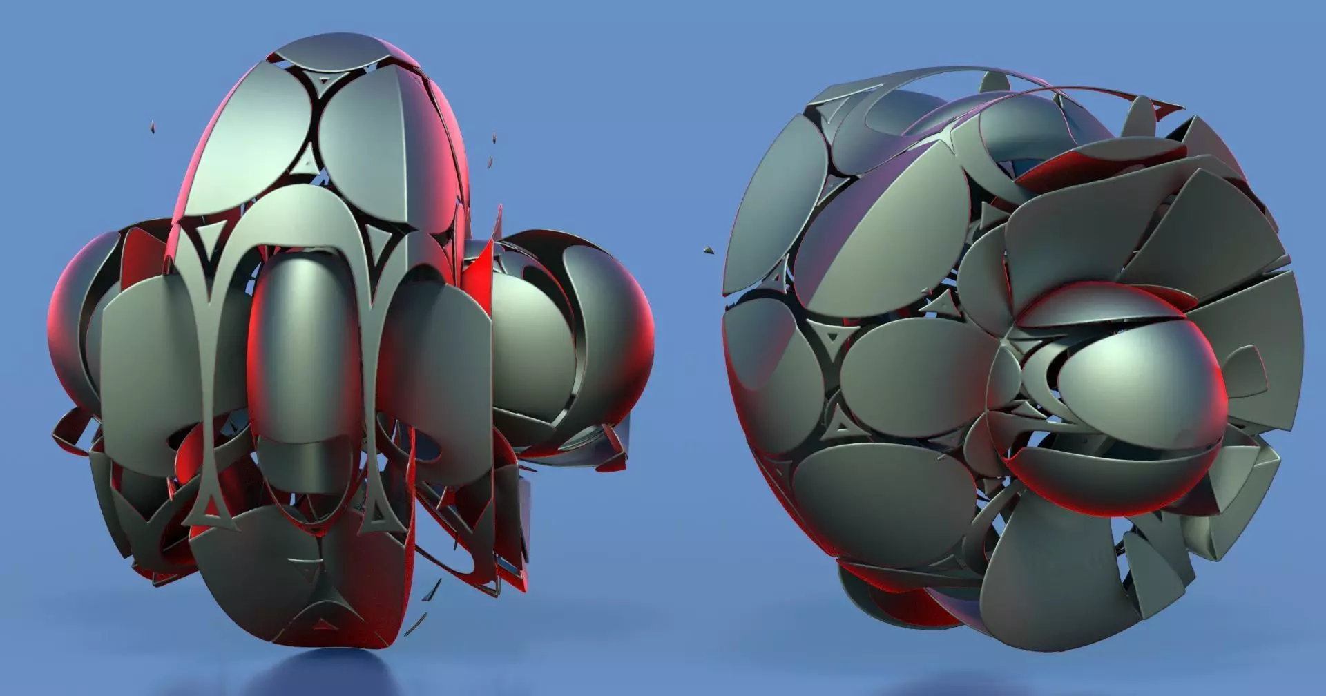 Bugface flower 3D model_0