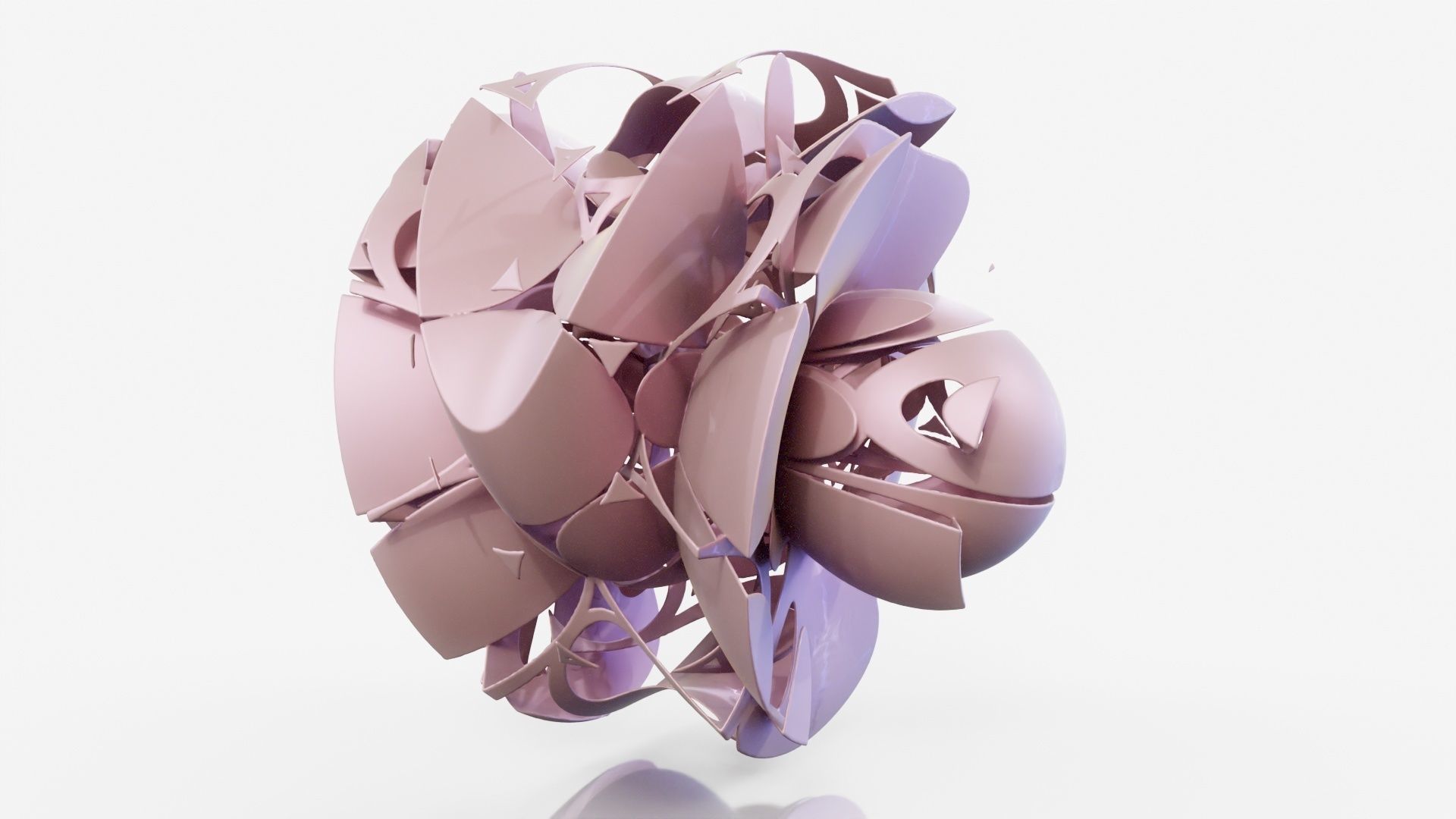 Bugface flower 3D model_13