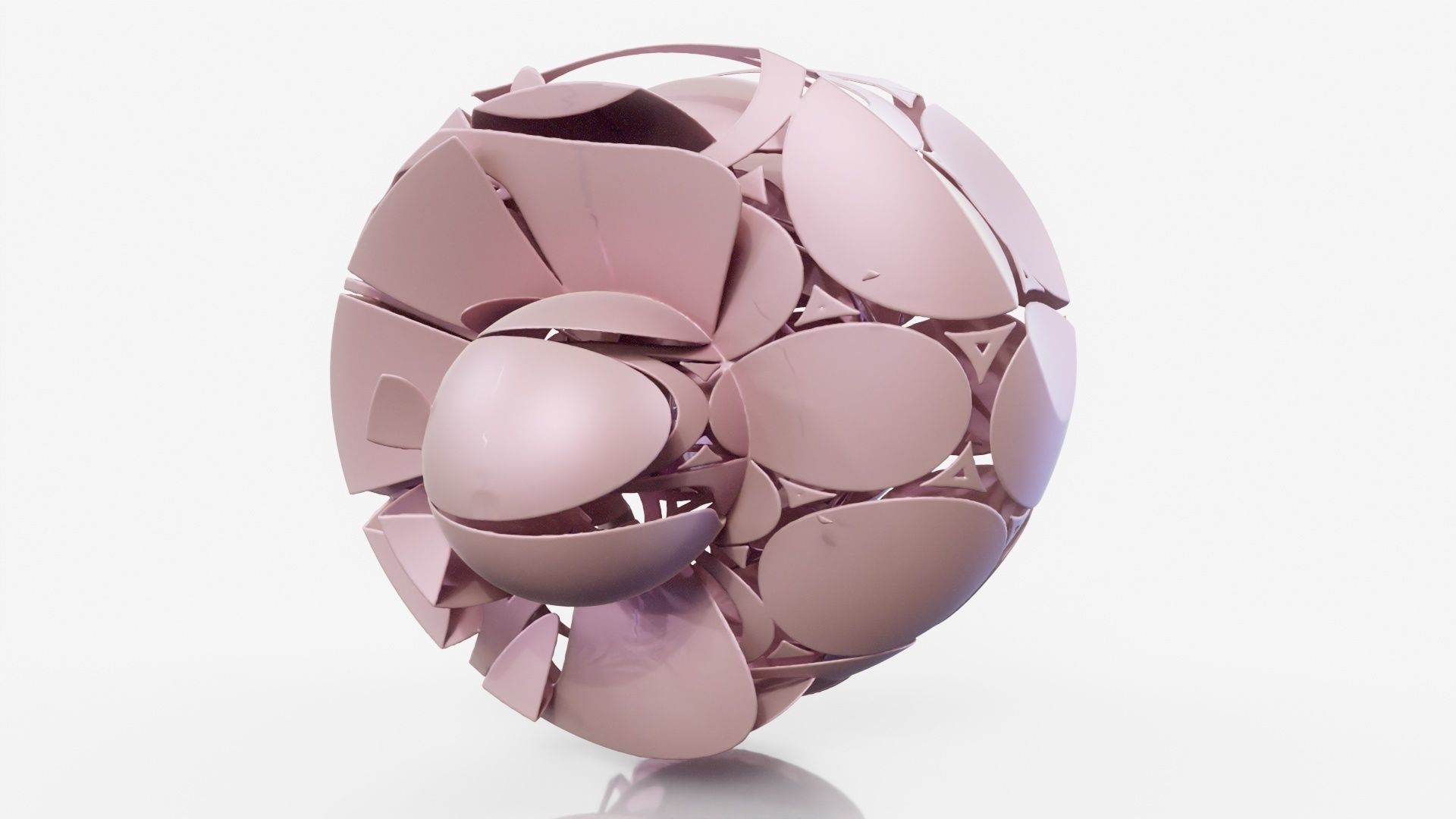 Bugface flower 3D model_10