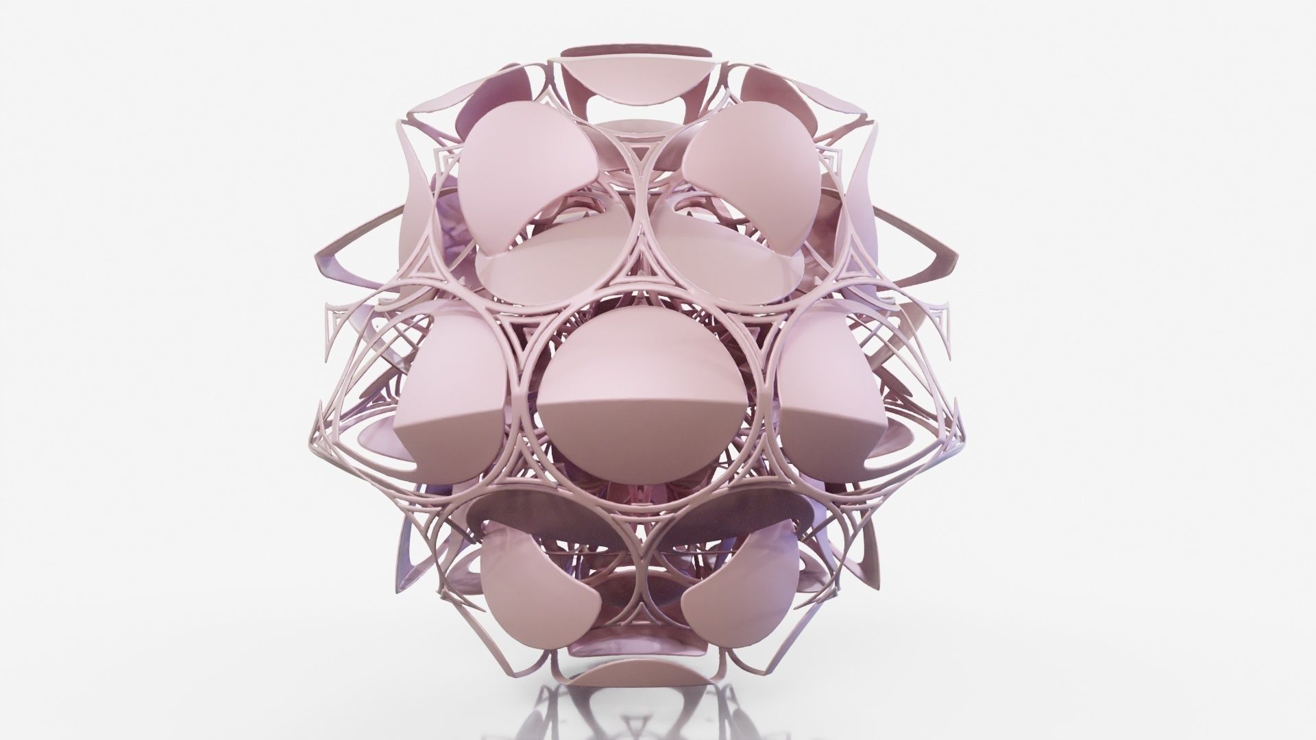 Amazing abstract sculpture 3D model_8